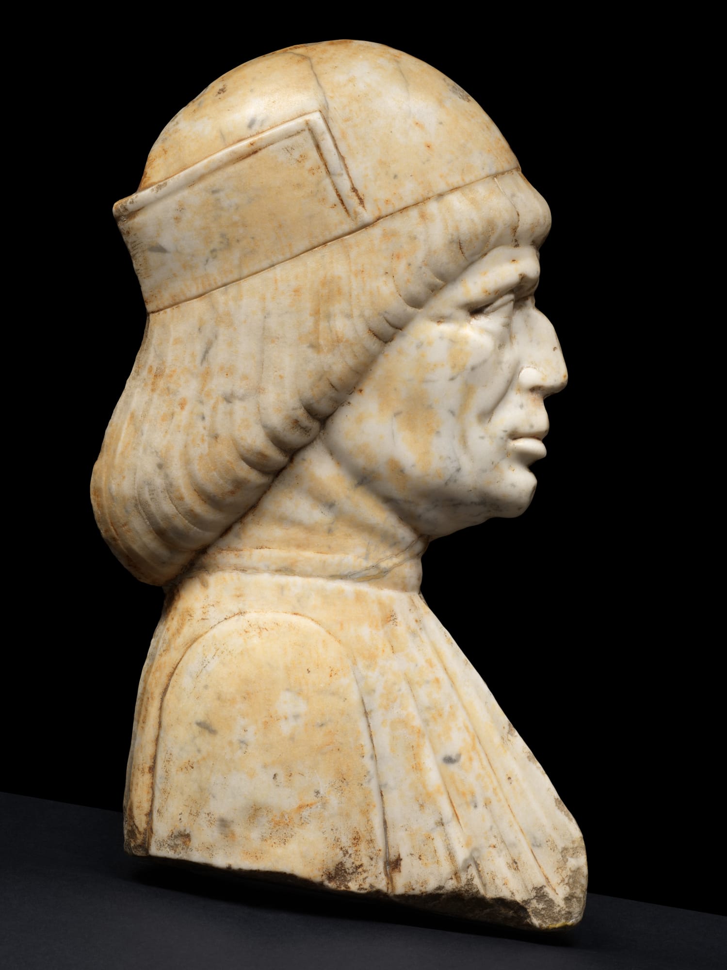 PORTRAIT OF GALEAZZO MARIA SFORZA (1444 – 1476), Northern Italy, 15th Century