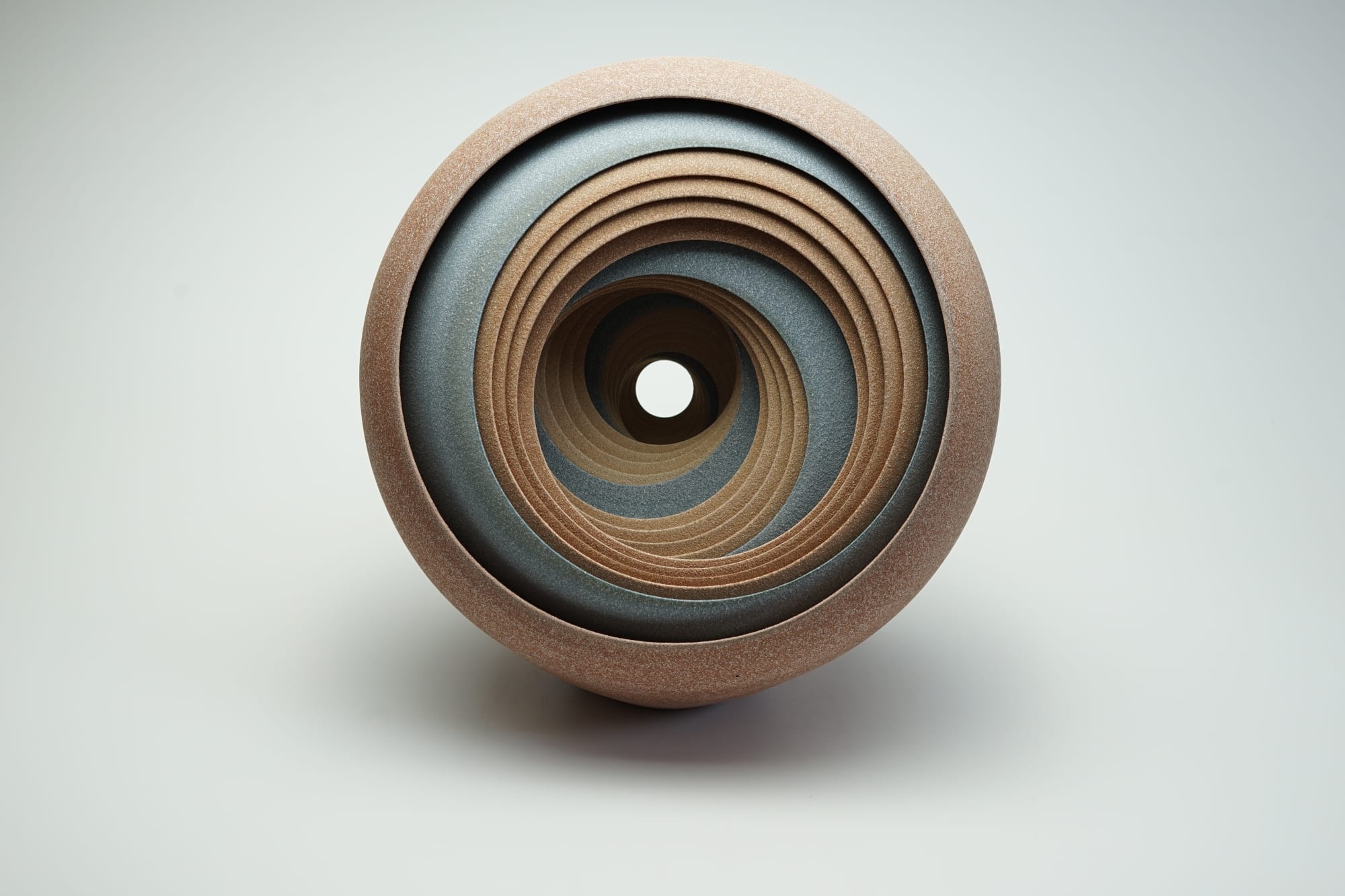 Matthew Chambers, Twist (blue and red), 2024