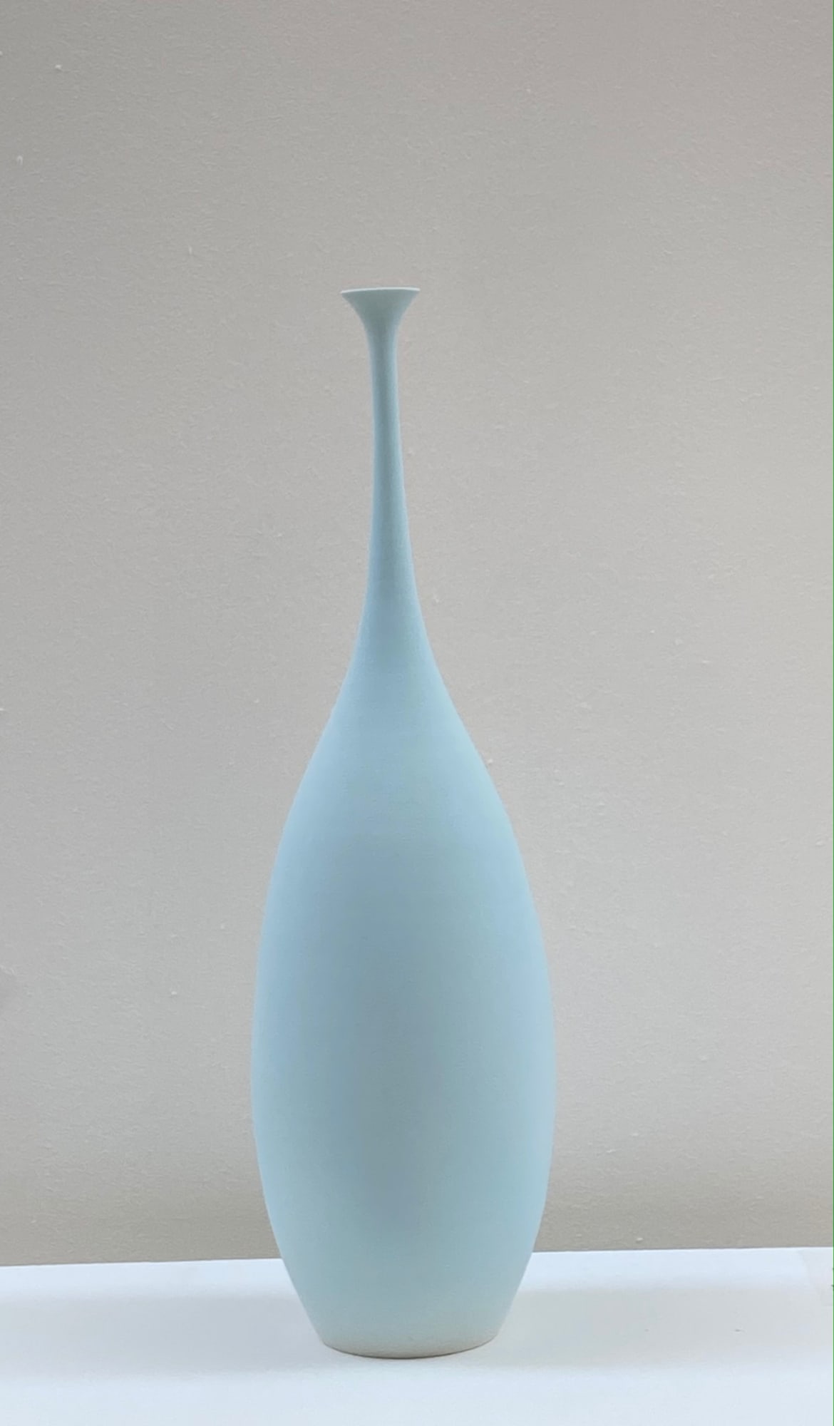 Sophie Cook, Tall dry light blue teardrop, 2023