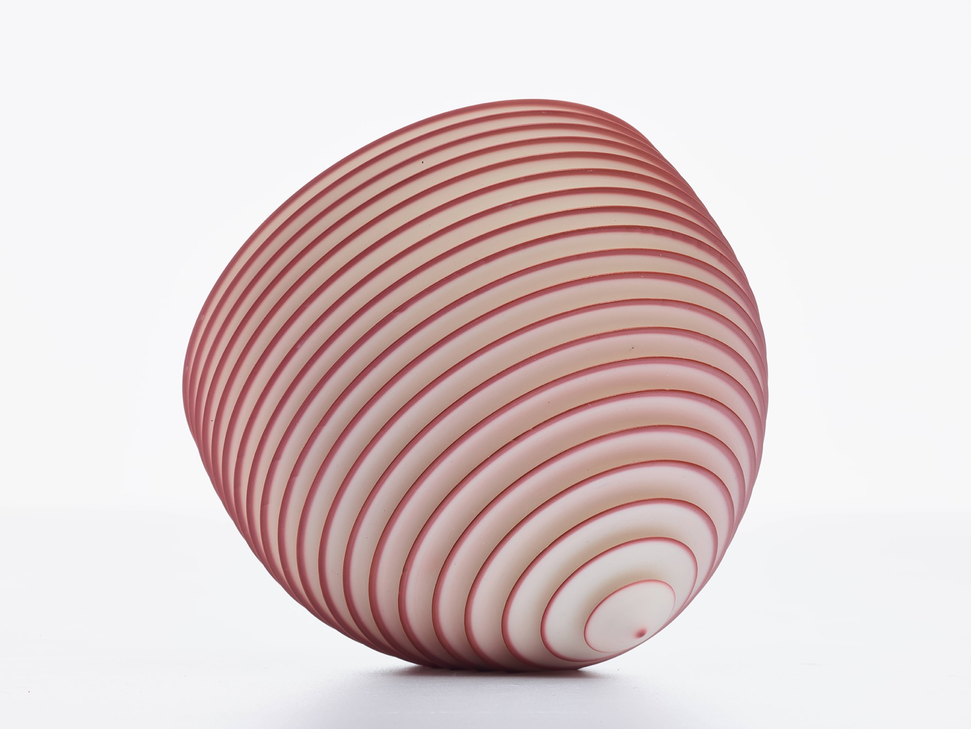 Nicholas Lees, Medium Red Floating Bowl 21.10, 2021