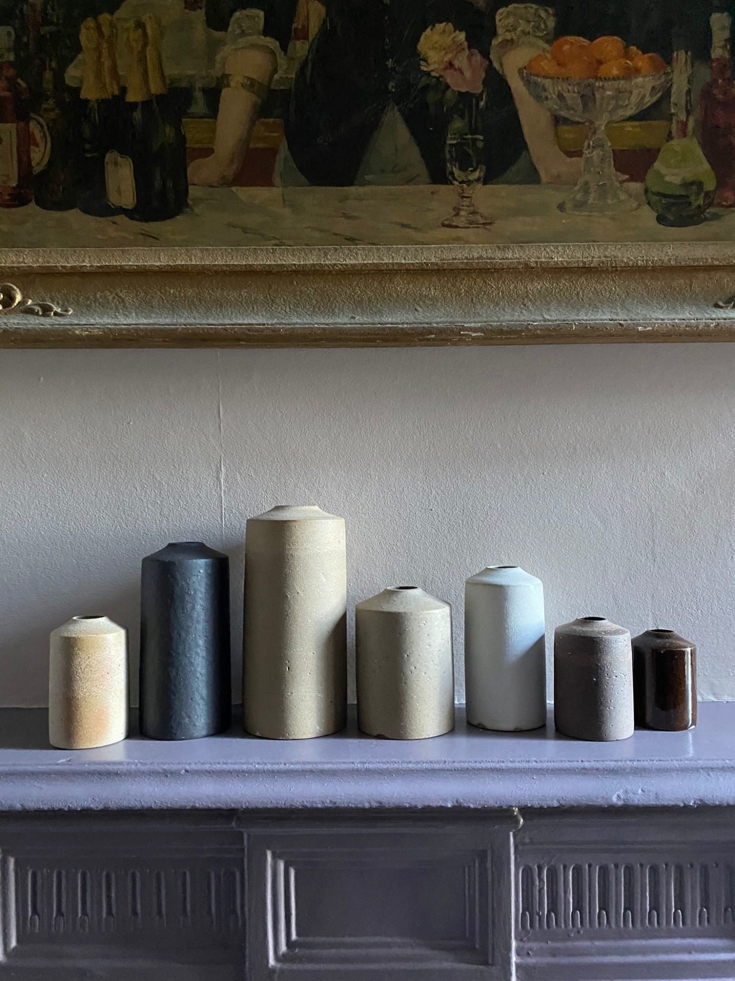 Mizuyo Yamashita, Core Vases - Group of Seven, 2021