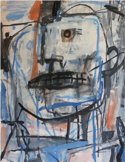 Lou Tavelli, Head 02 , 1980s