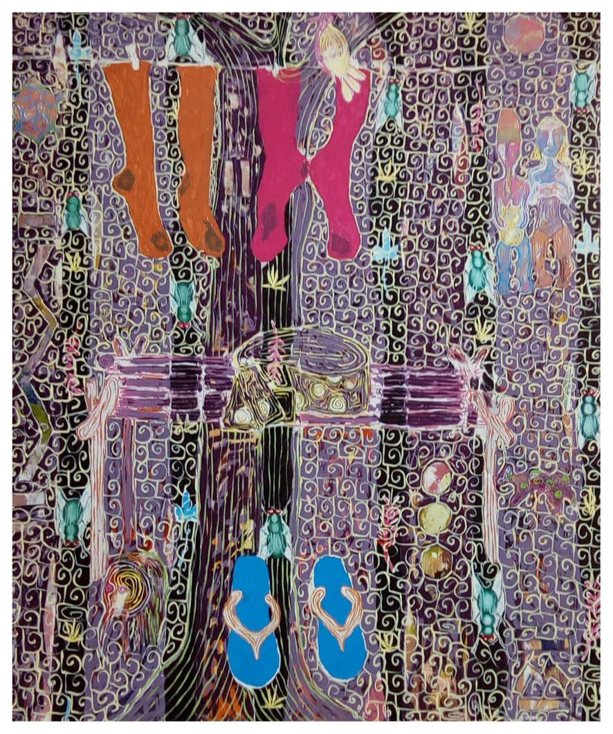 Kassou Seydou, Ça sent du camembert in the African bantamba, 2019