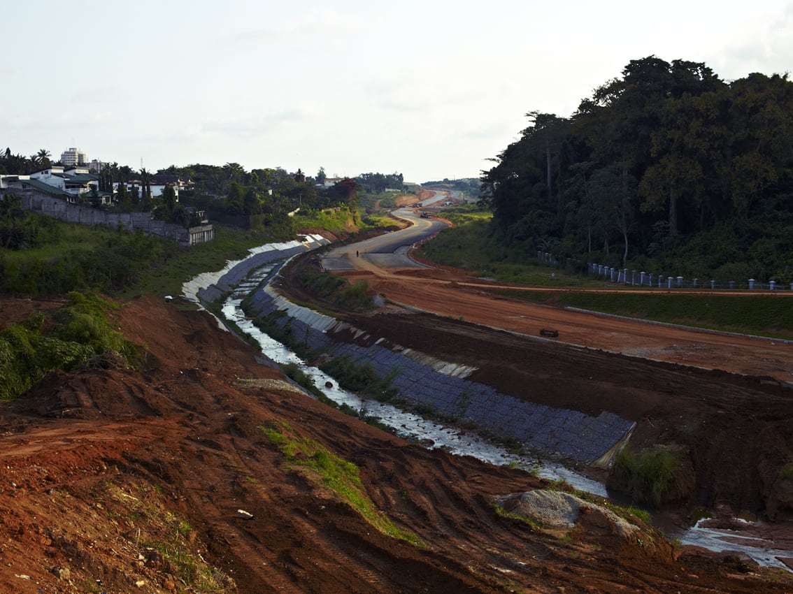 François-Xavier Gbré, Échangeur Mitterrand #1, Riviera 2, Cocody, Abidjan, 2013