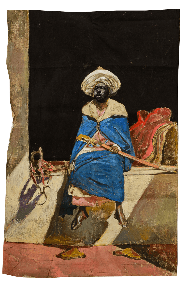 Roméo Mivekannin, Le caïd marocain Tahamy, d'après Benjamin Constant, 2022