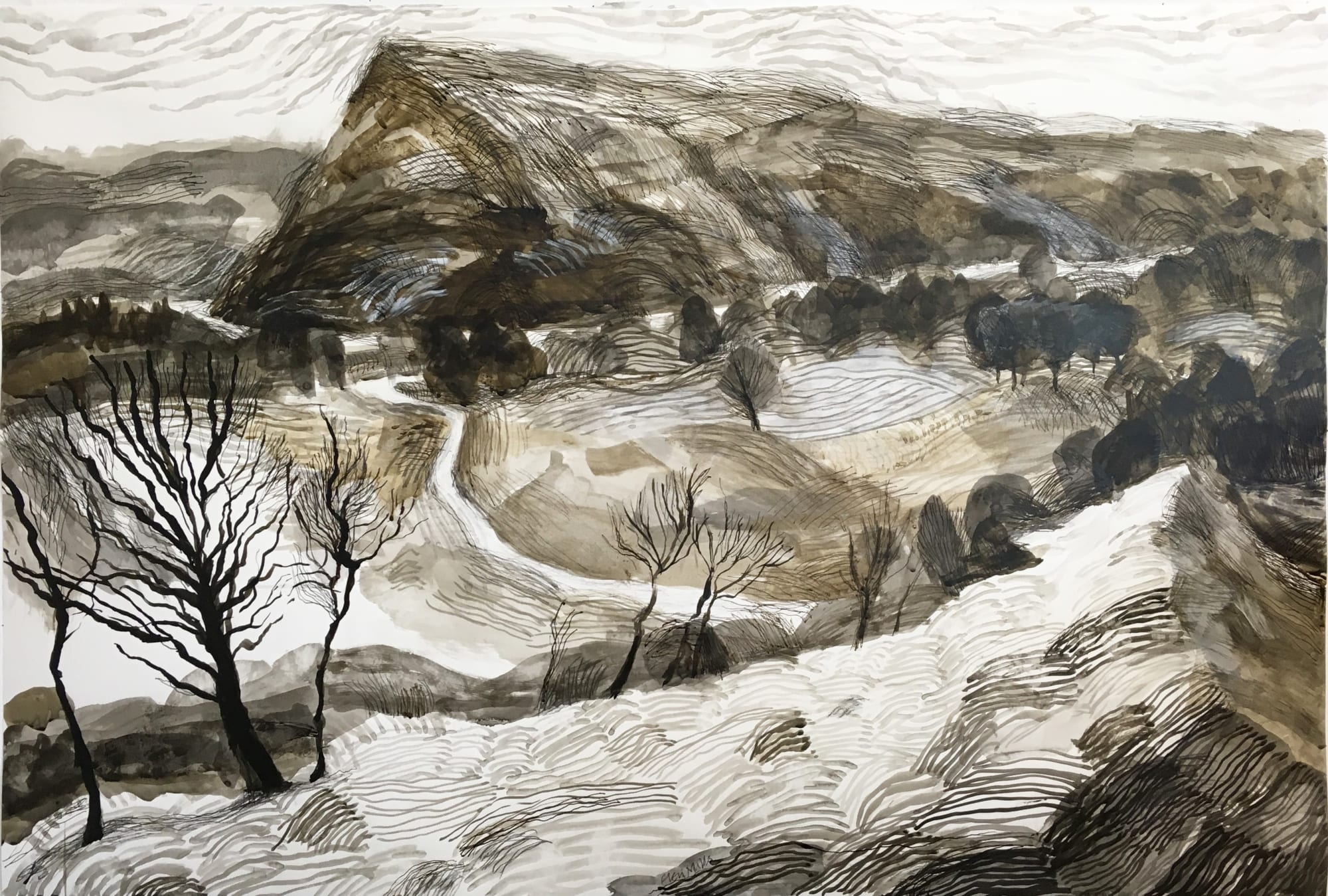 Eleri Mills, Yn y Dyffryn - Y Llwybr (In the Valley - The Path), 2018