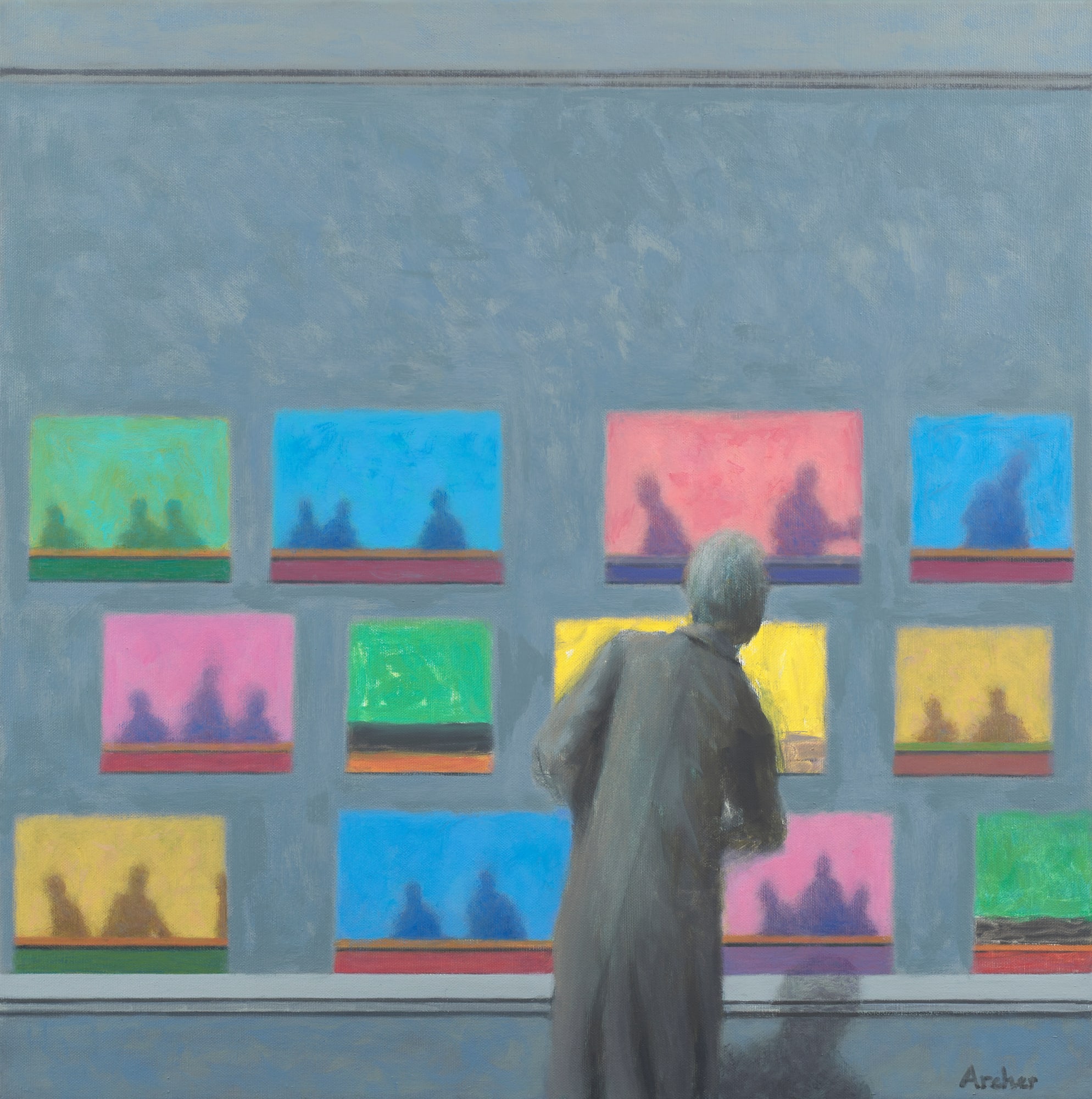 Philip Archer OBE, Catching Sight, 2024