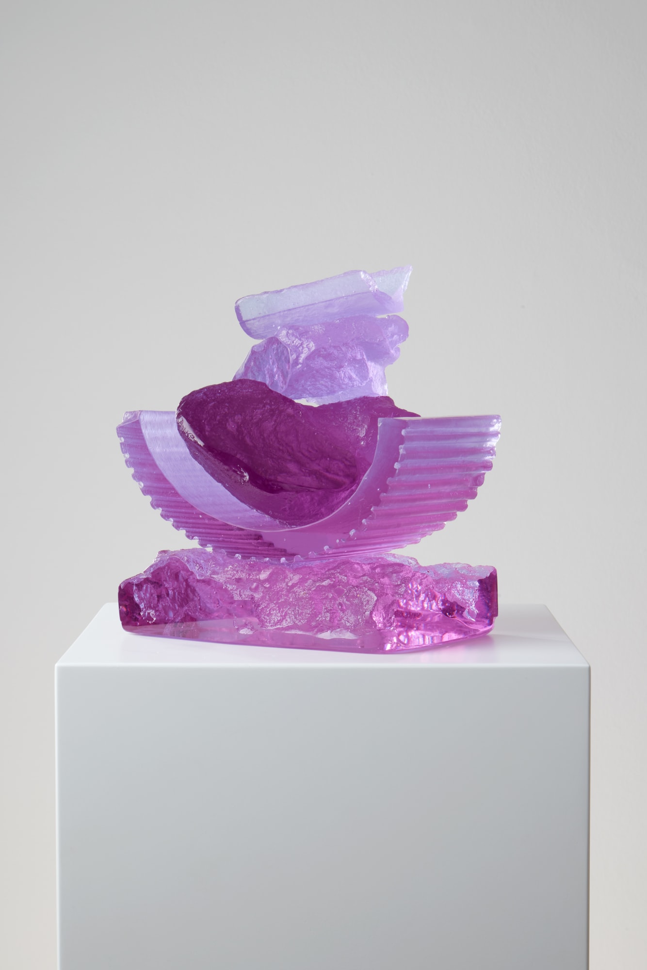 Dawn Bendick, Momochrome Rock Stack Magenta, 2023