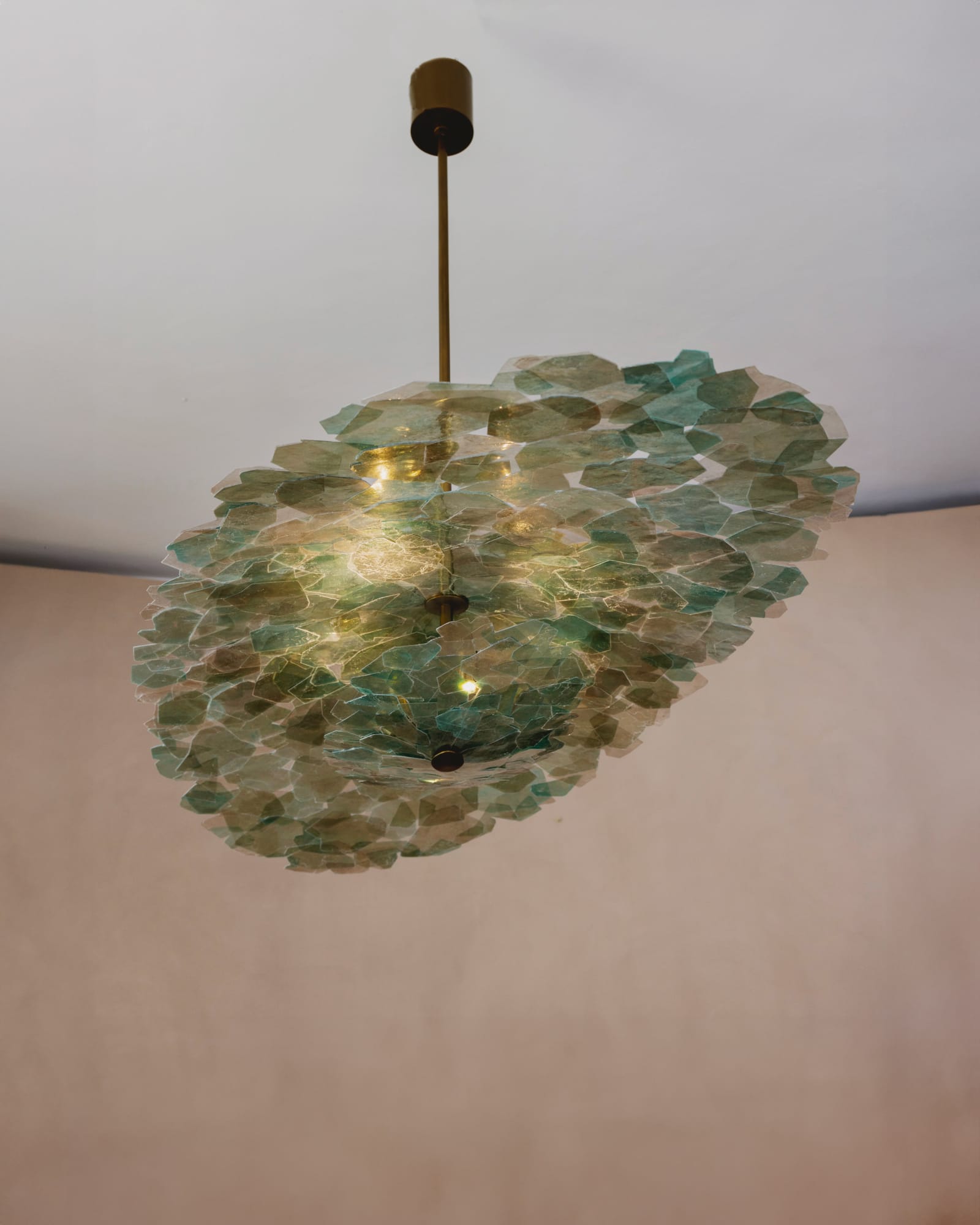 Jean-Gabriel Neukomm, Nephelepsis - pistachio and moss mica, 2023