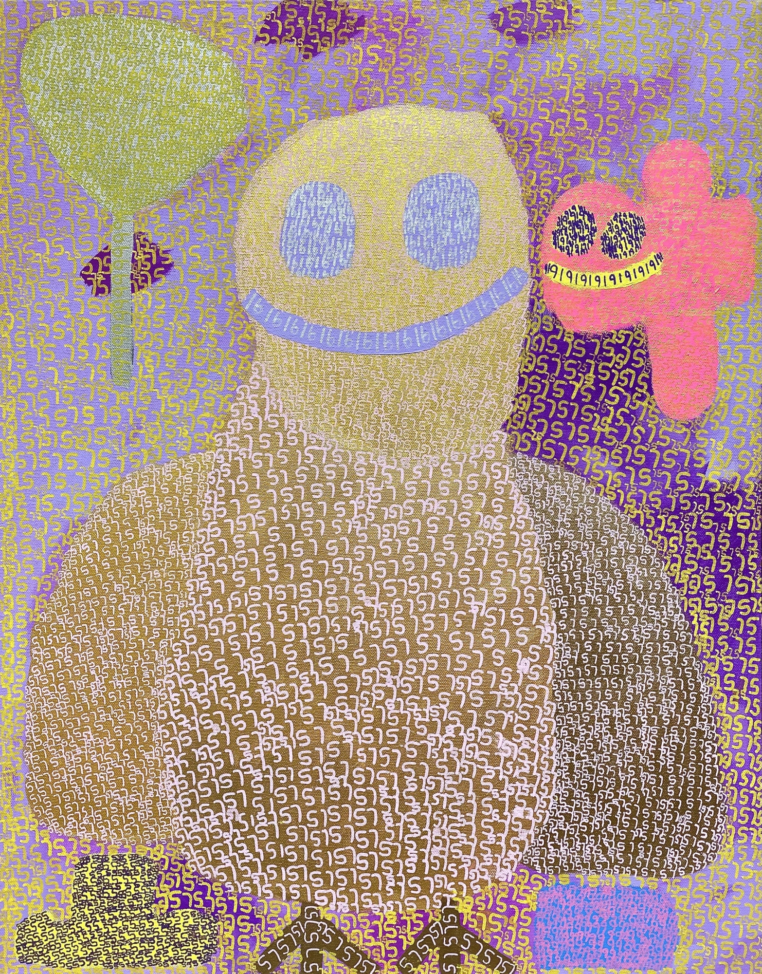 King Nobuyoshi Godwin, The Penguin Is Having A Good Day Because Its With The Bird "57", 2021