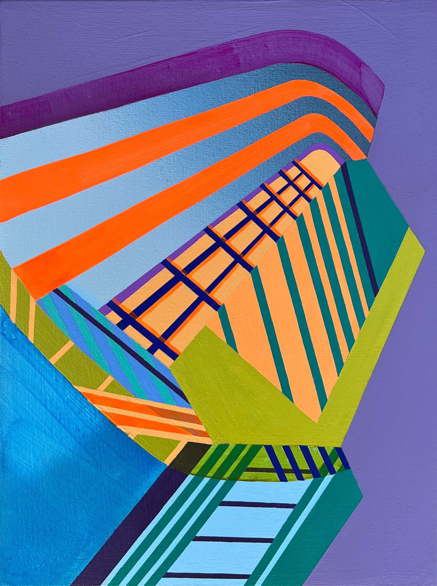 Jennifer Small, Path at the Park and a Sign at the Doctor's Office, 2021