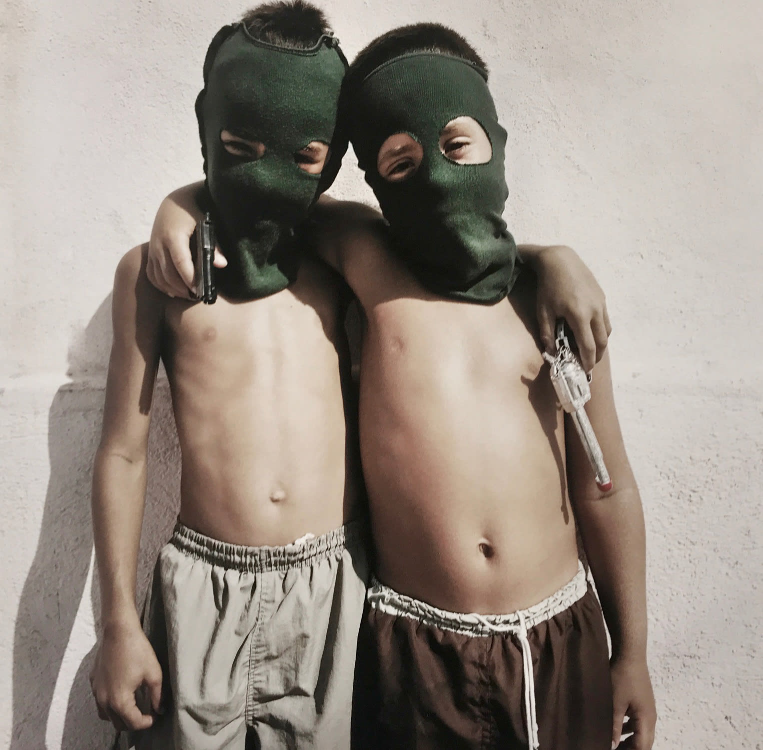 Russell Monk, Masked Boys, Havana, Cuba, 2016