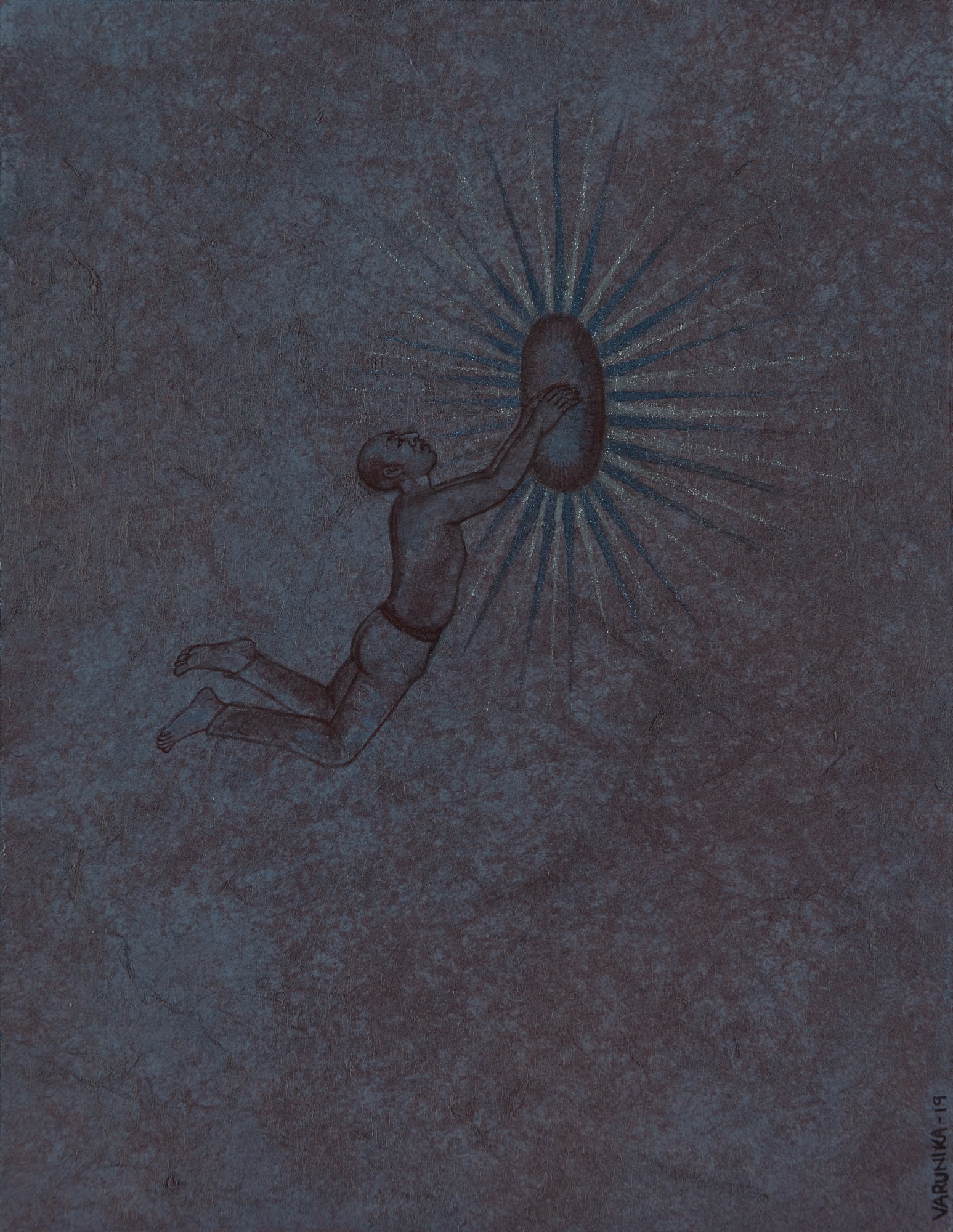 Varunika Saraf, Nocturnes (a series of 12 works), 2019