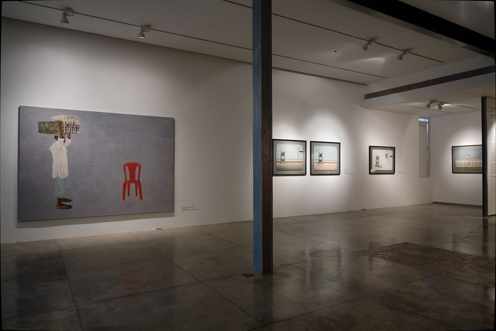 Desmond Lazaro, New Works, display view, 2008