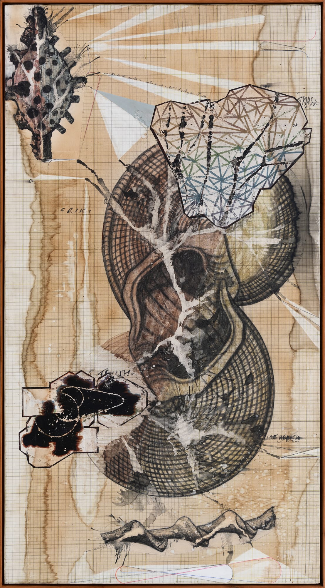 Jitish Kallat, Palindrome/Anagram Painting, 2020-21