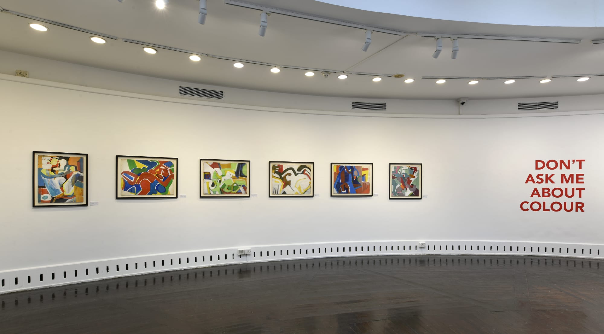 Mehlli Gobhai, Don't ask me about color, Display View, 2020