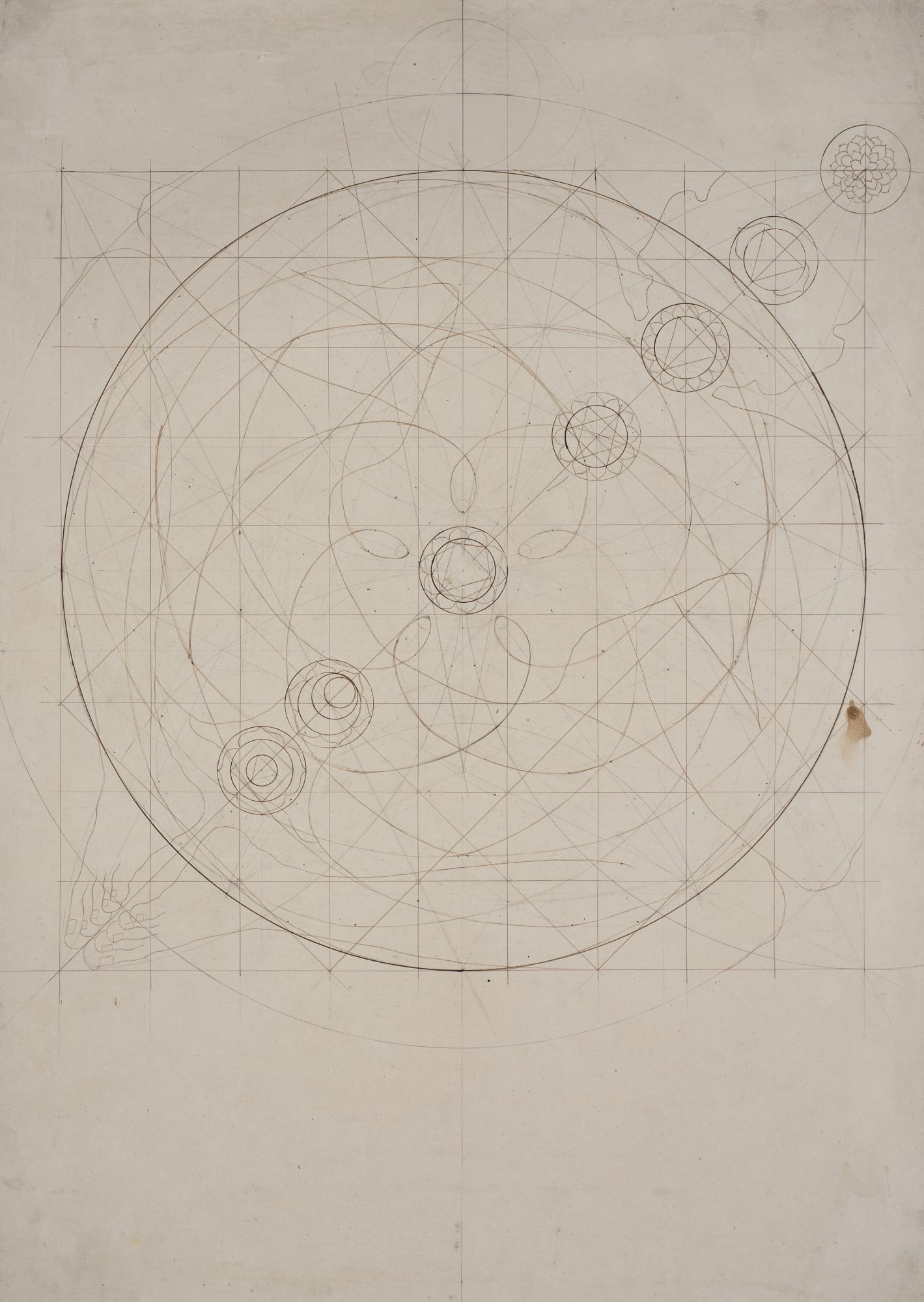Desmond Lazaro, Vastu Purusha Mandala and the Star Cut Diagram, 2020