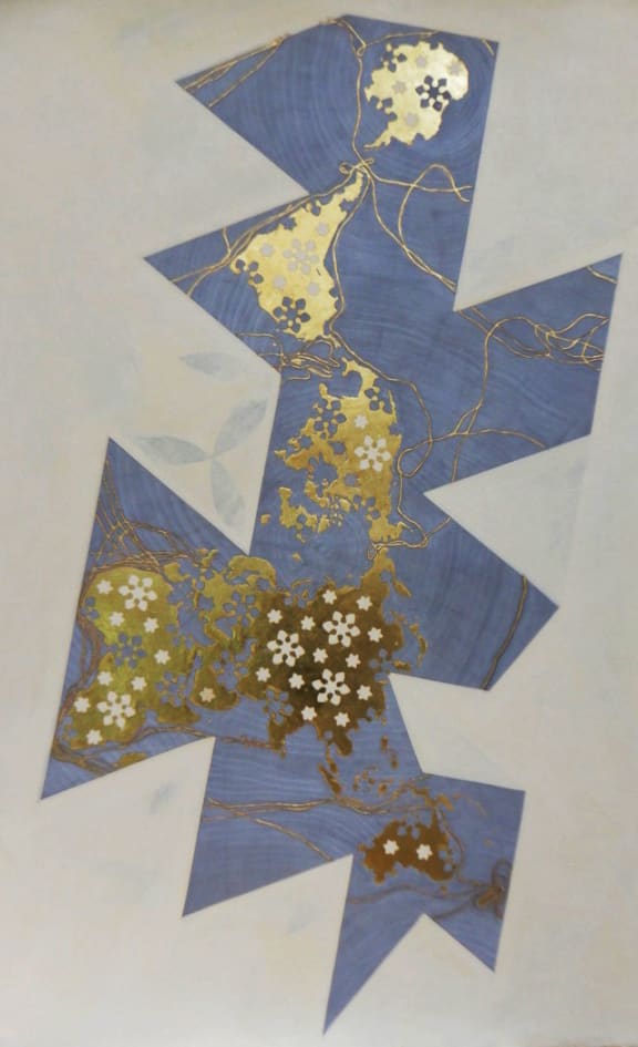 Desmond Lazaro, Dymaxion Map III Vasco de Gama, Christopher Colombus, Fernao de Magalhaes and James Cook, 2018