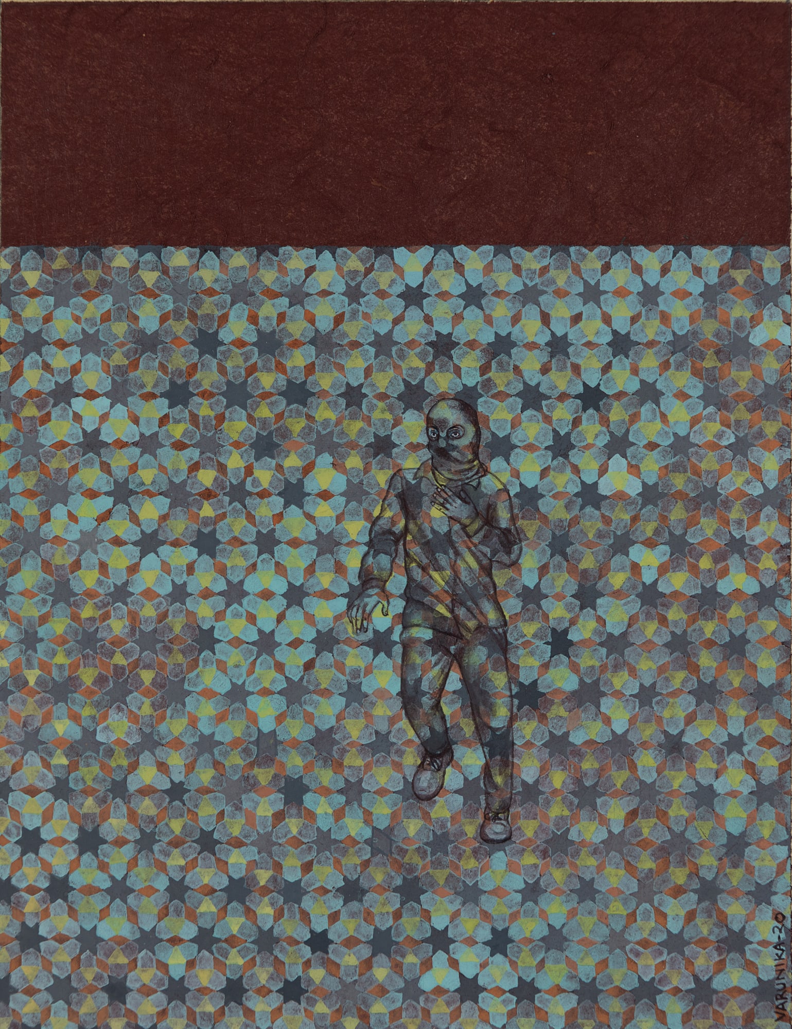 Varunika Saraf, Those Who Dream (a series of 16 works), 2020