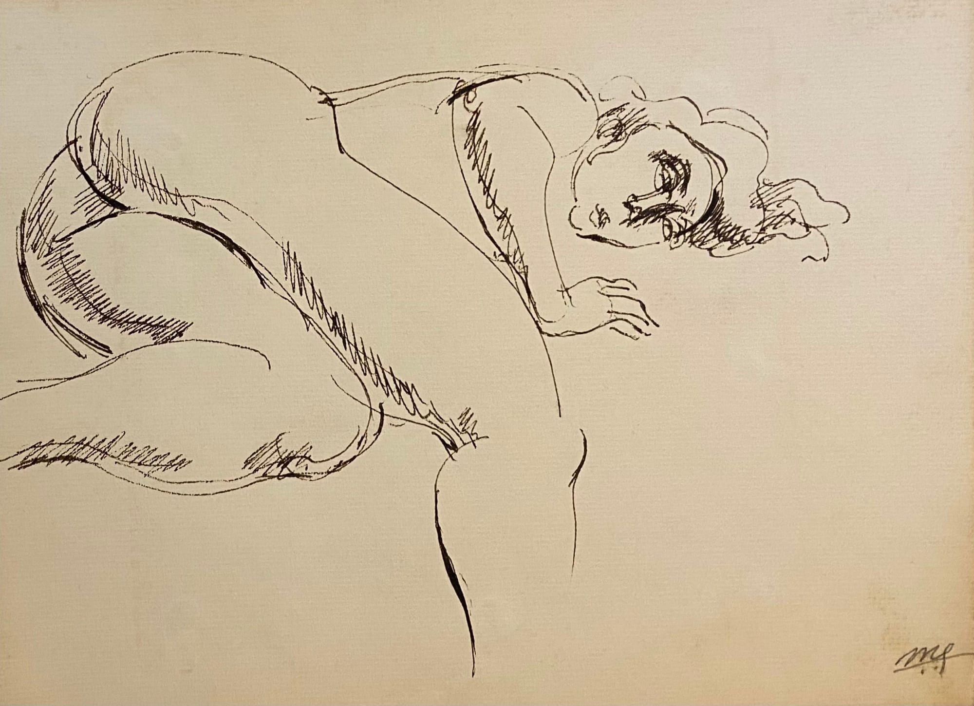 Mehlli Gobhai, Untitled (Life Study)