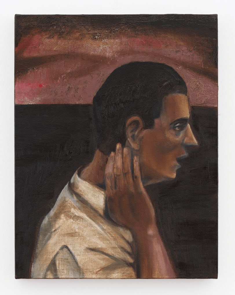 Anju Dodiya, K Listening , 2023