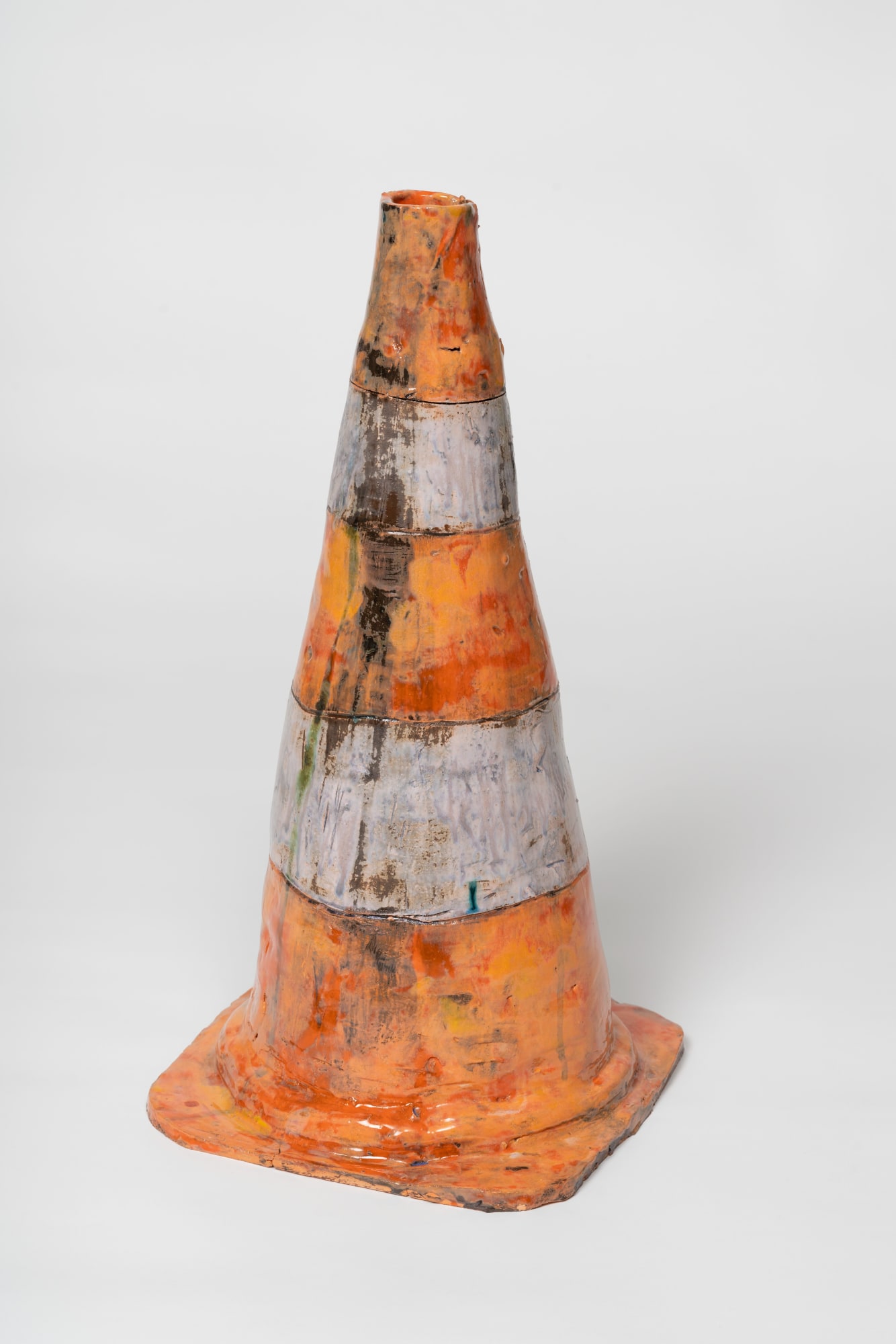Fritz Bornstück, Verkehrshütchen (edition 3 of 3) (Traffic cone - hat), 2024