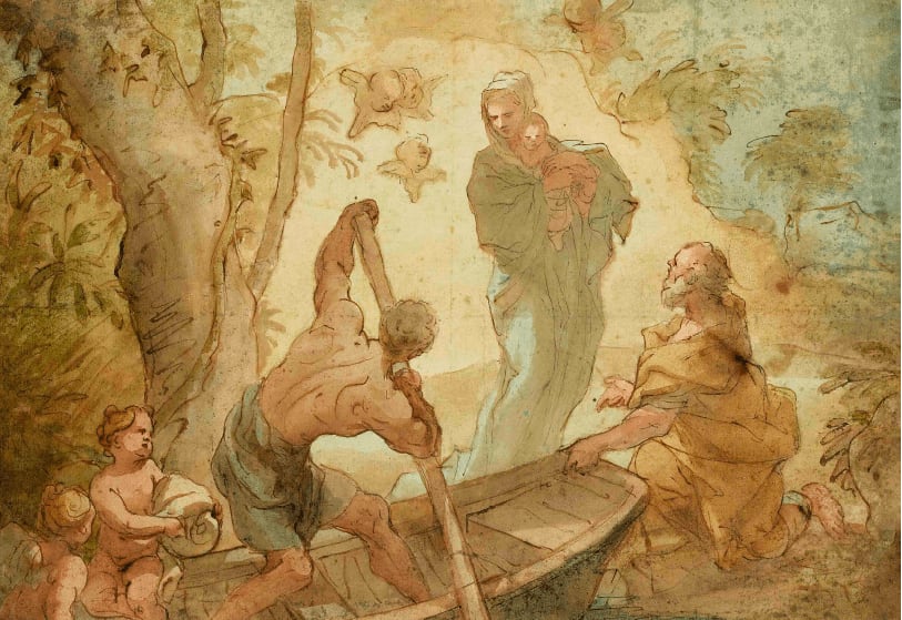 DOMENICO PIOLA, The Flight into Egypt