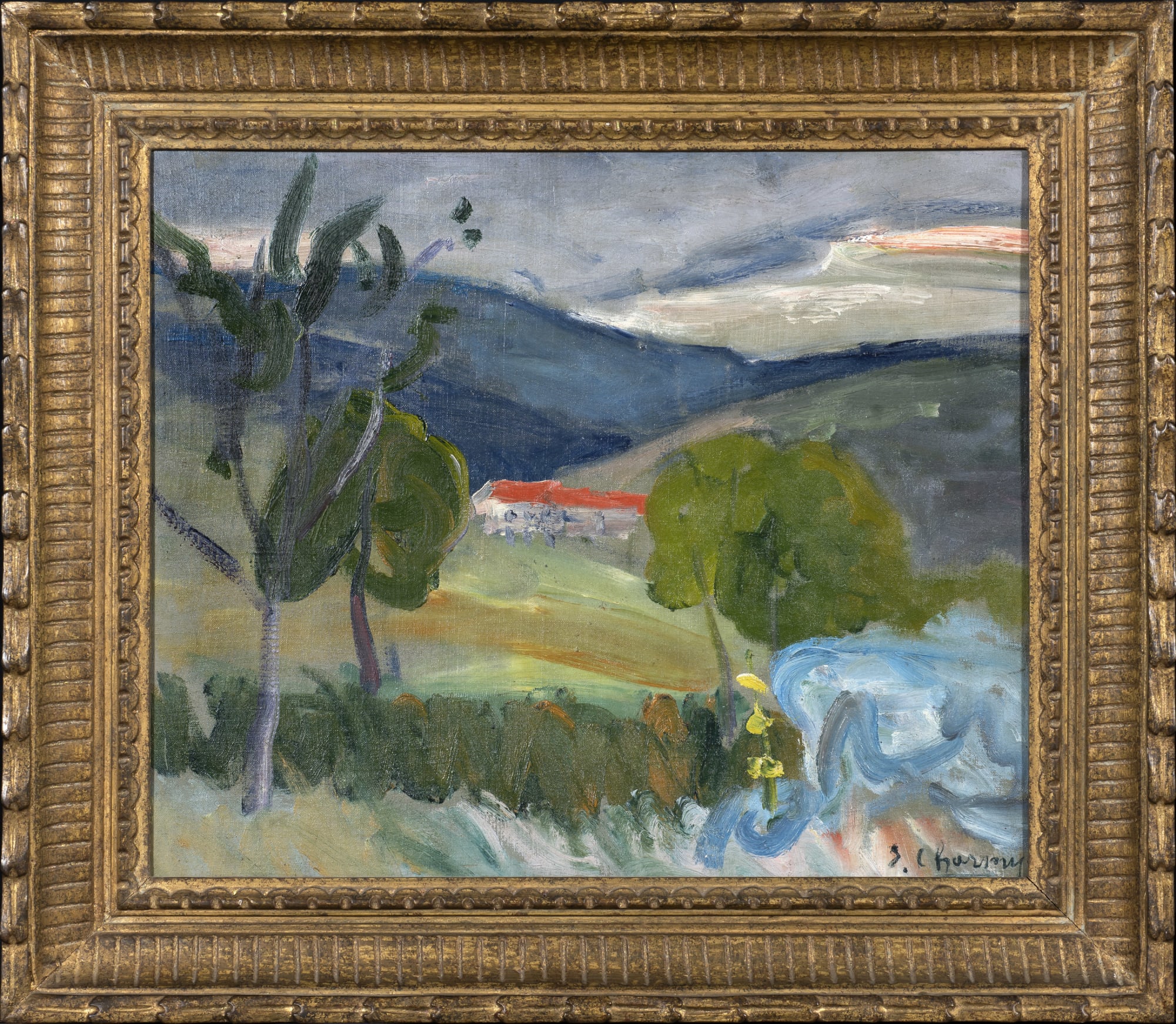 Emilie Charmy, Les toits rouges, c. 1912-16