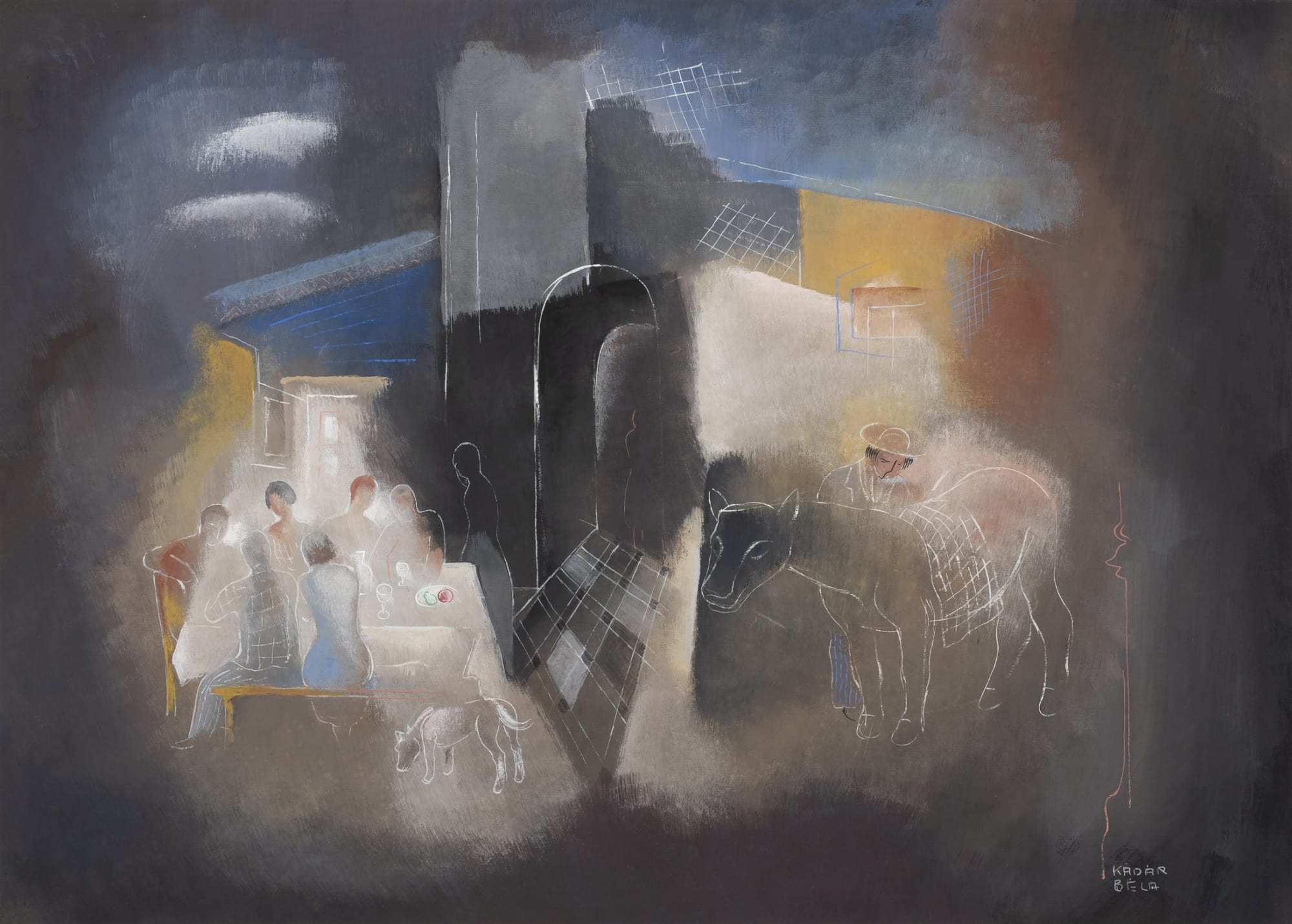 Béla Kadar, The Meal, c. 1940