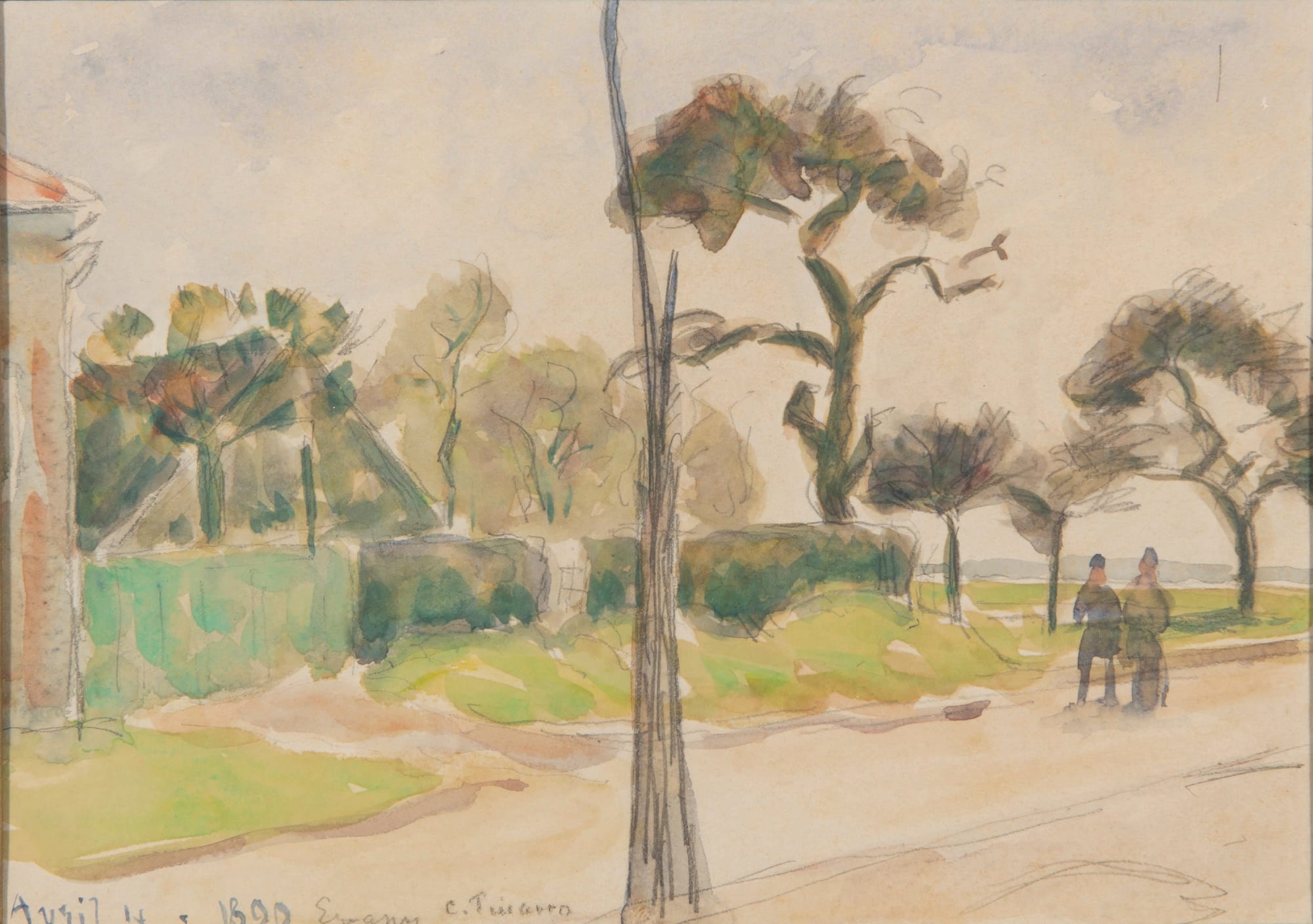 Camille Pissarro, Paysage, 1890