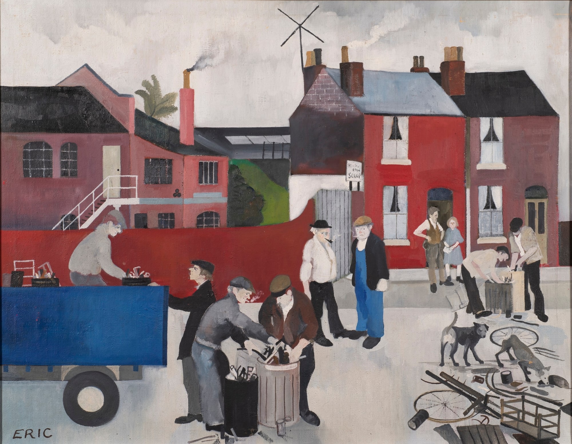 Eric Tucker, Scrapyard Scene, 1967