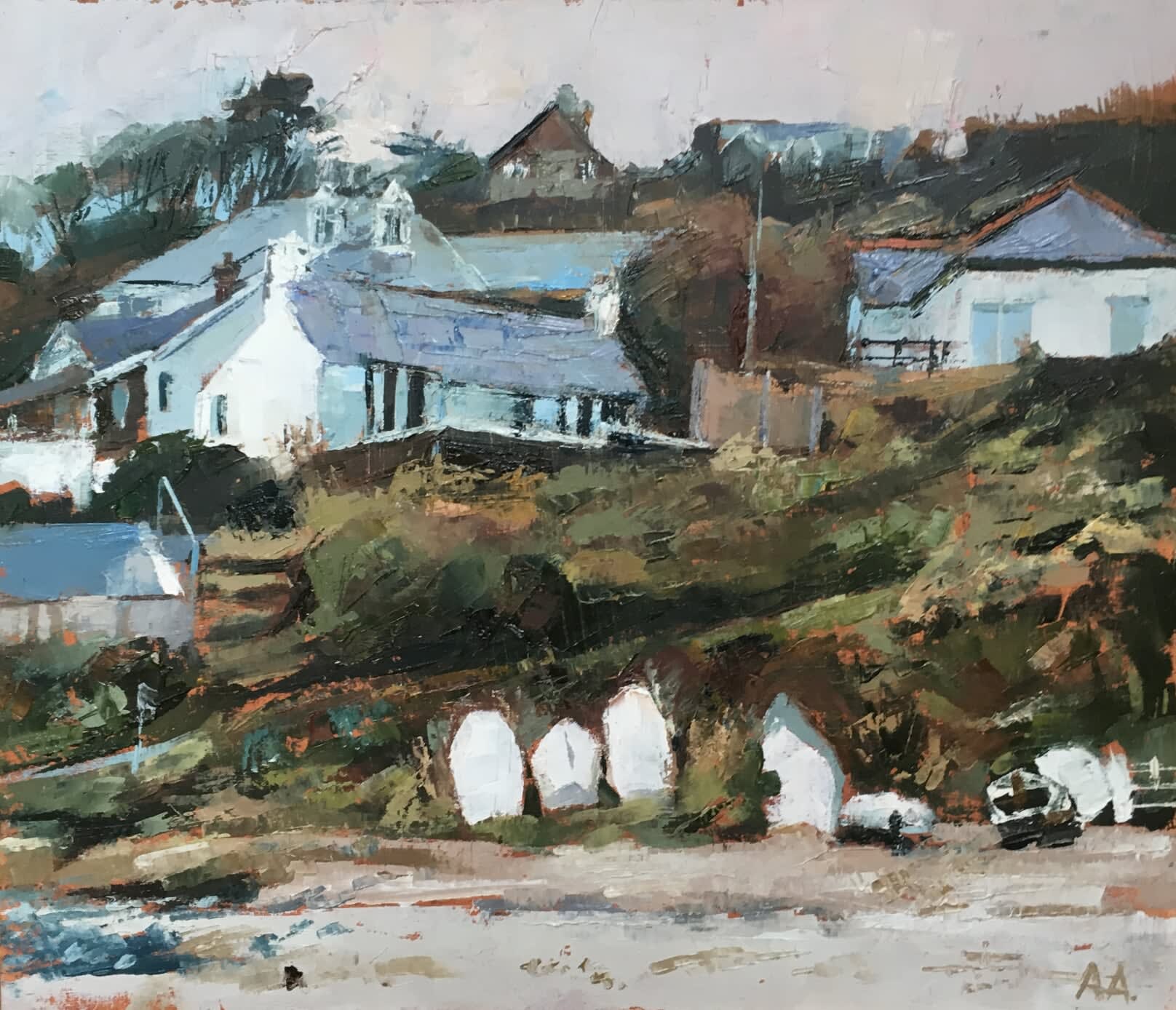 Anne Aspinall MAFA, Tresaith, 2019
