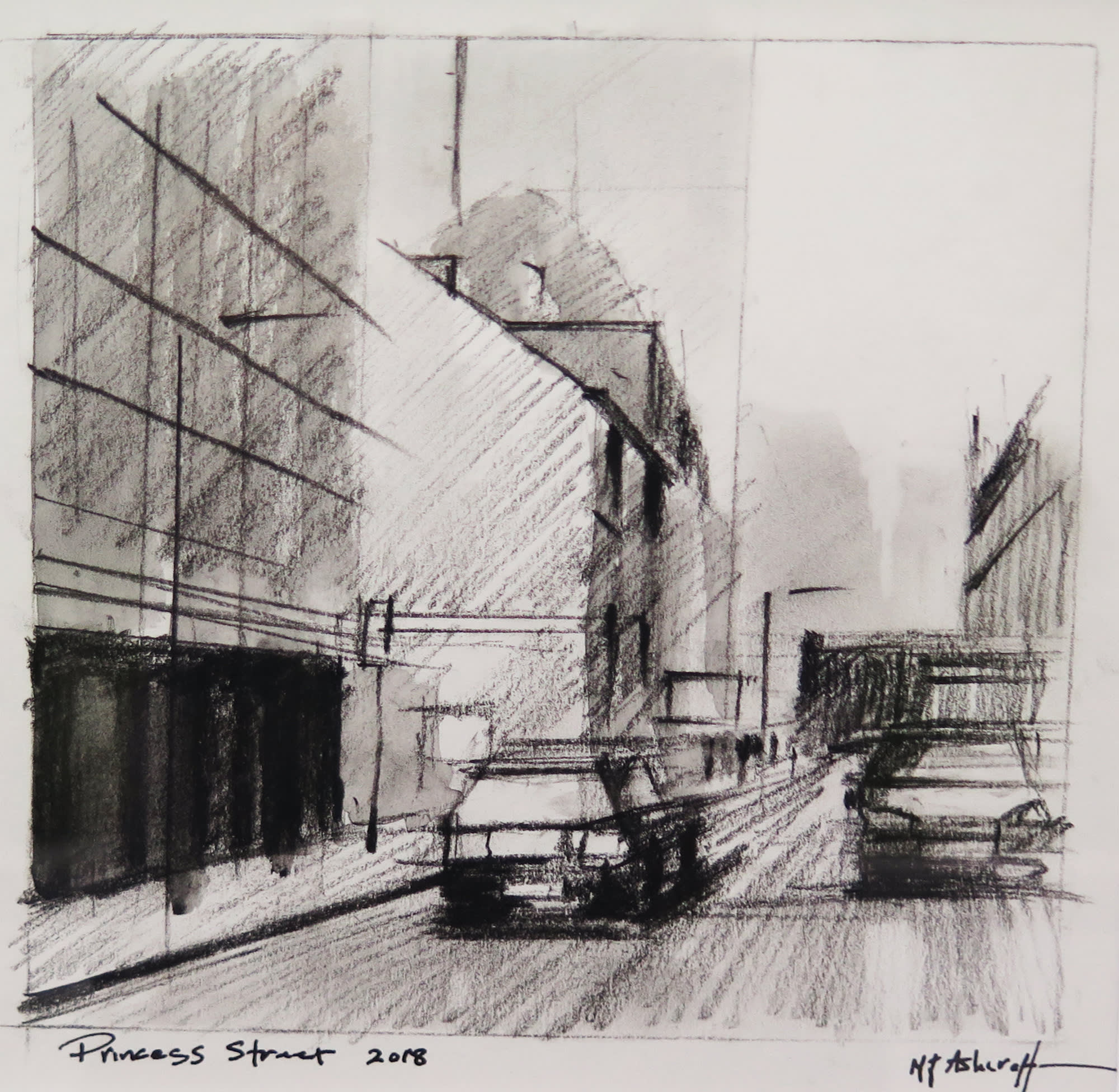Michael Ashcroft MAFA, Princess Street, 2018