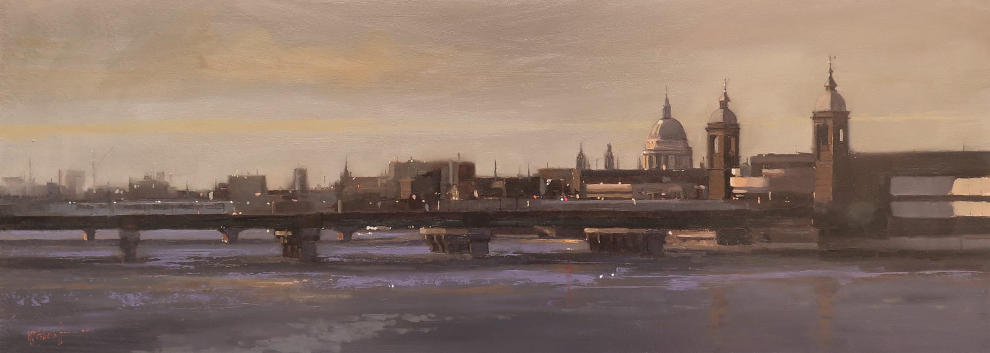 Michael Ashcroft MAFA, Cannon Street, London, 2019