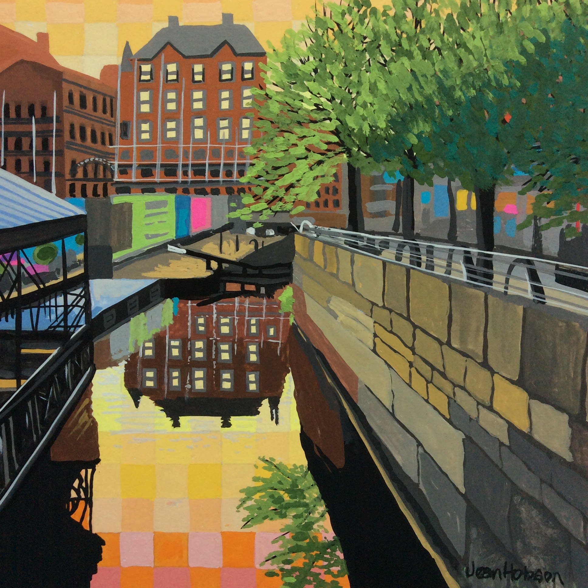 Jean Hobson, Lock 87 (study)