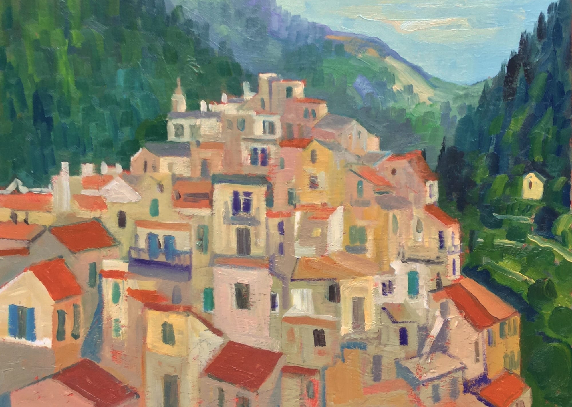 Chris Cyprus, Vista Collinare, 2018