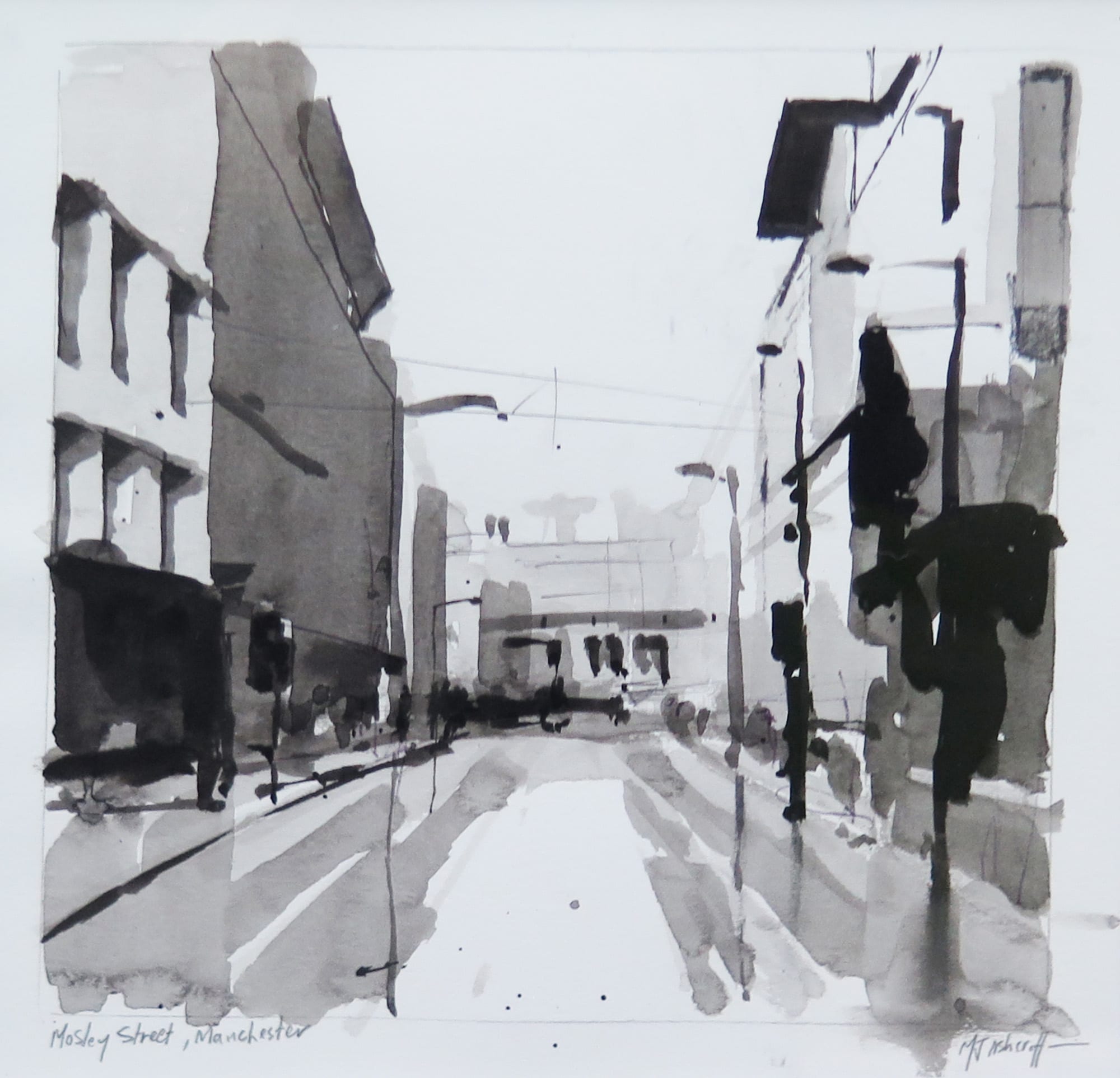 Michael Ashcroft MAFA, Mosley Street, 2018