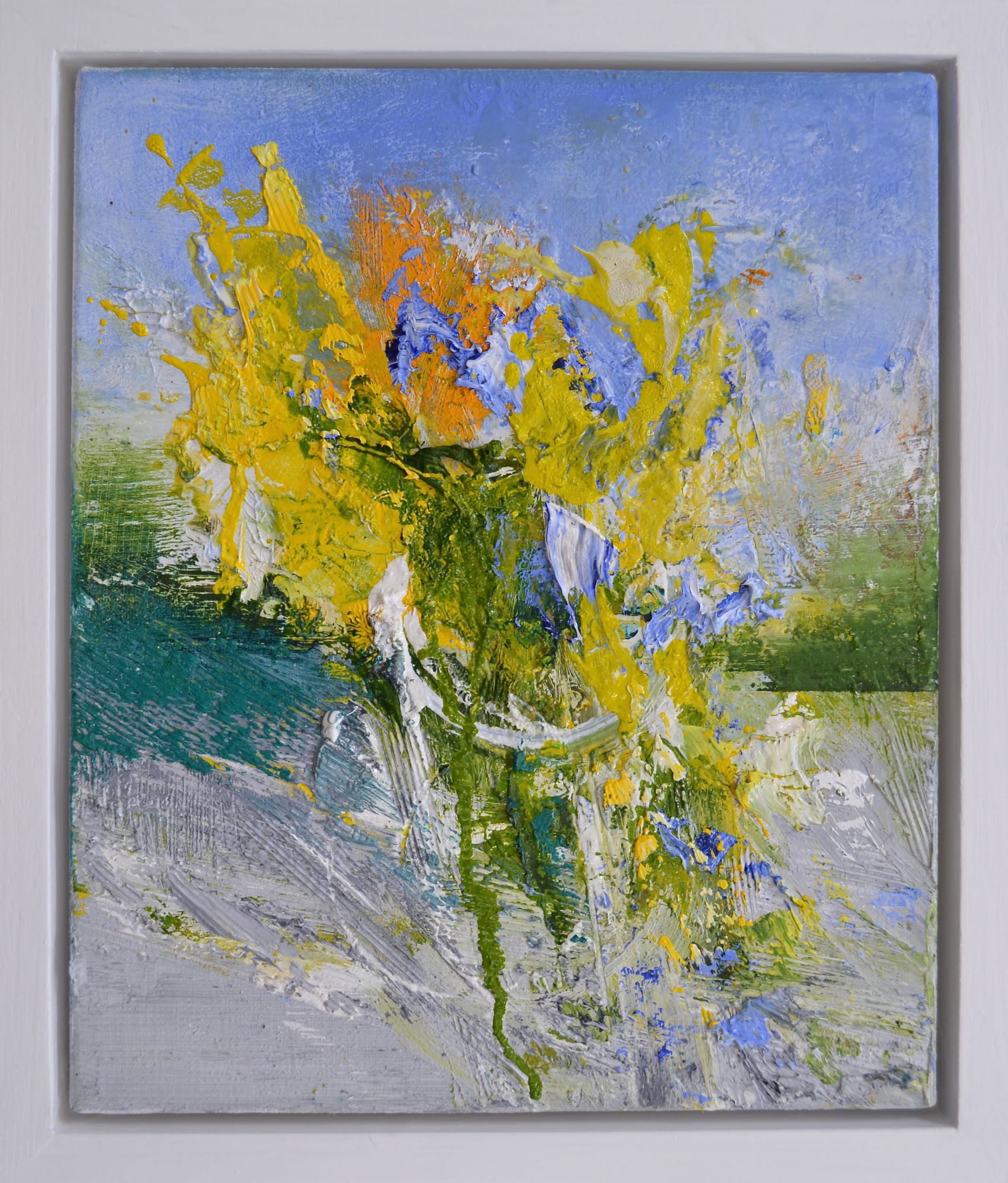 Matthew Bourne, Spring Colour, Glass Jar, Blue Sky