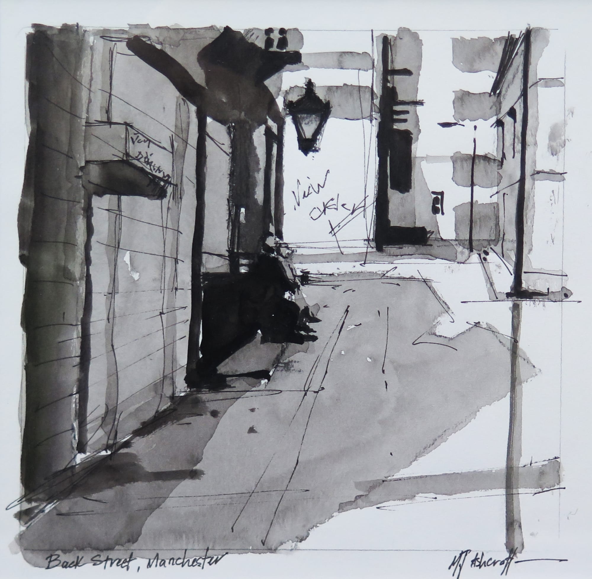 Michael Ashcroft MAFA, Back Street, Manchester, 2018