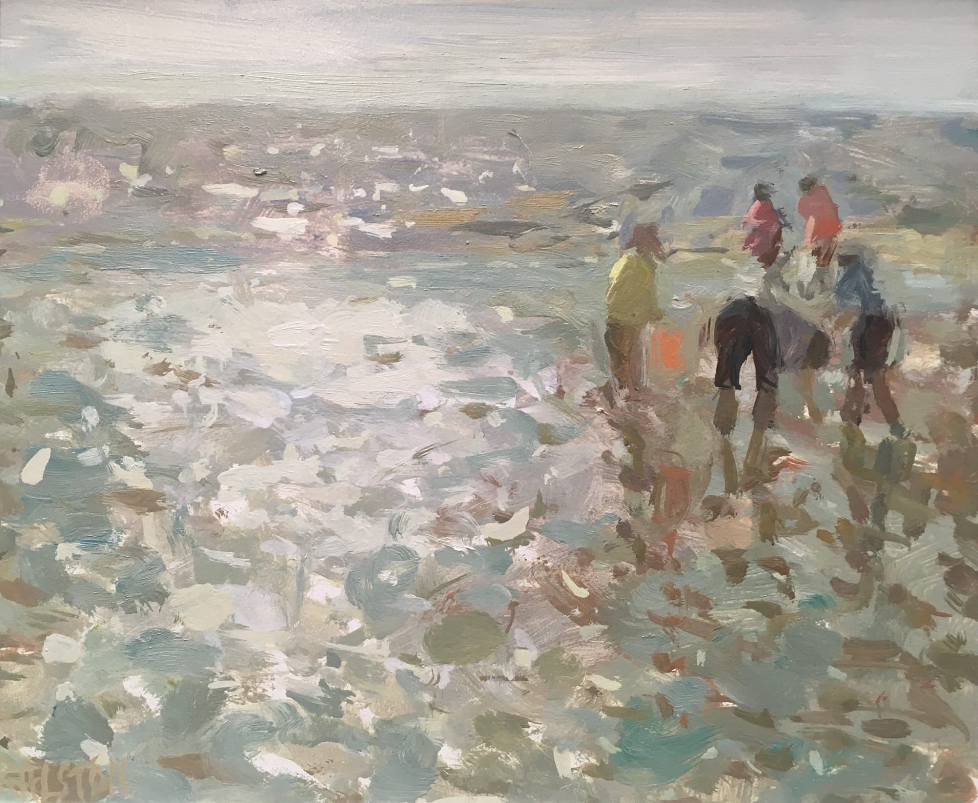 Adam Ralston MAFA, Digging For Worms, 2018