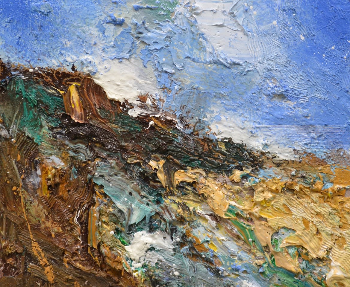 Matthew Bourne, High Tide, Cove, Golden Sand