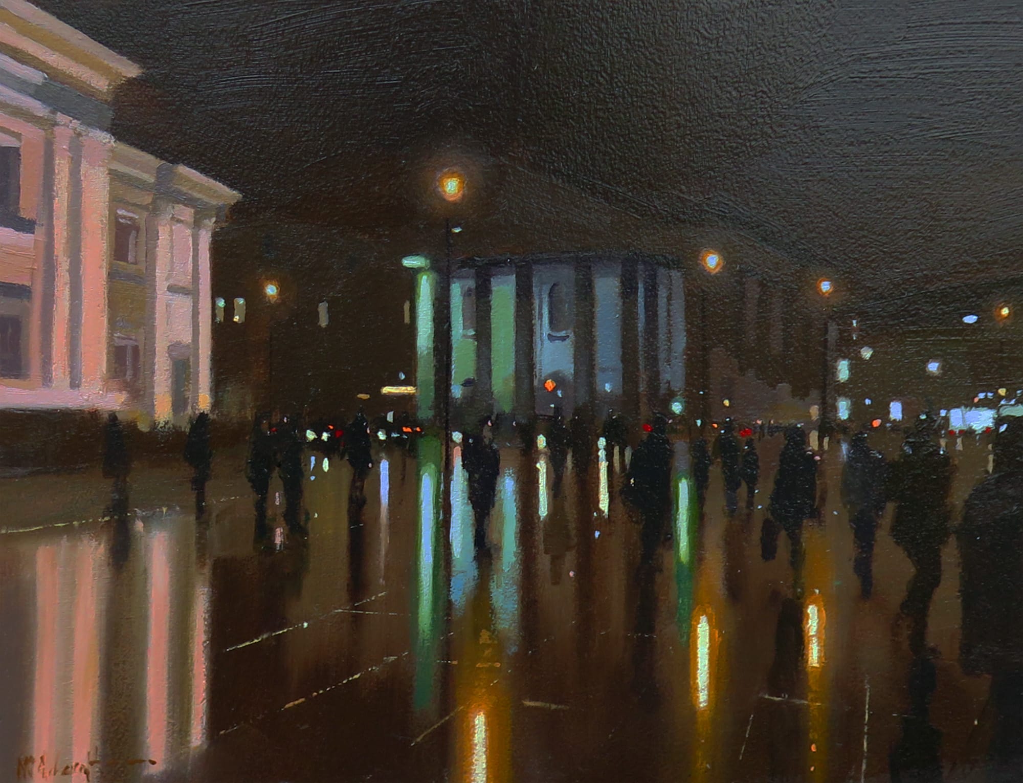 Michael Ashcroft MAFA, Trafalgar Reflections, 2019
