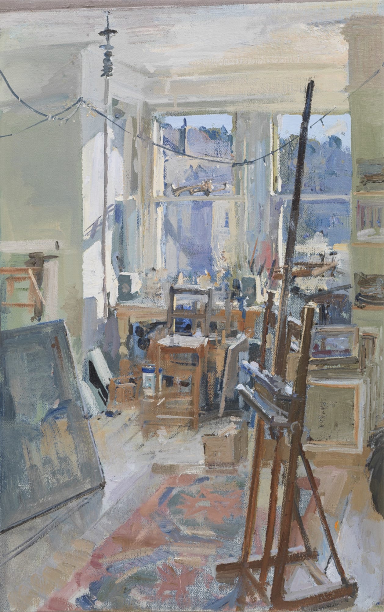 Peter Brown ROI NEAC, Summer Morning, The Studio