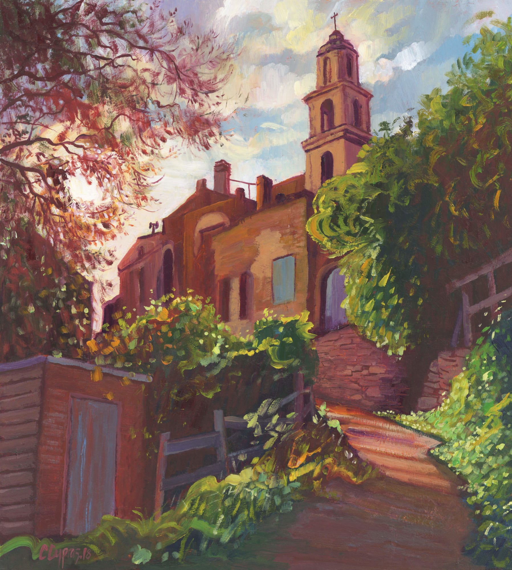 Chris Cyprus, Percorso Per il Villagio, 2018