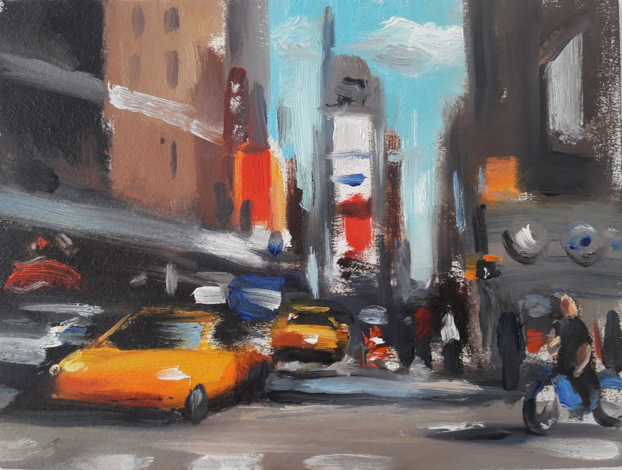 Liam Spencer, Times Square Taxi