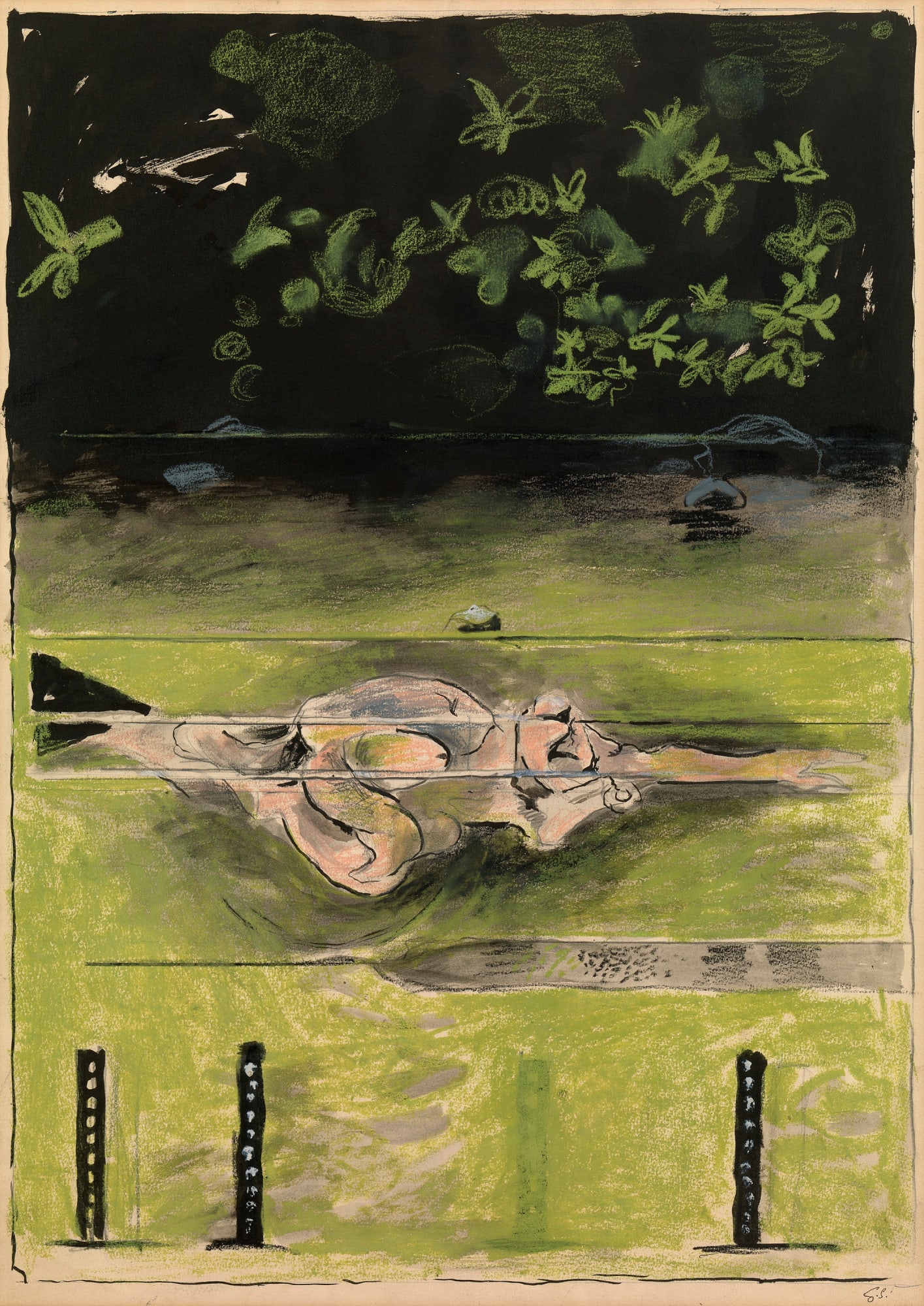 Graham Sutherland, The Swimmer
