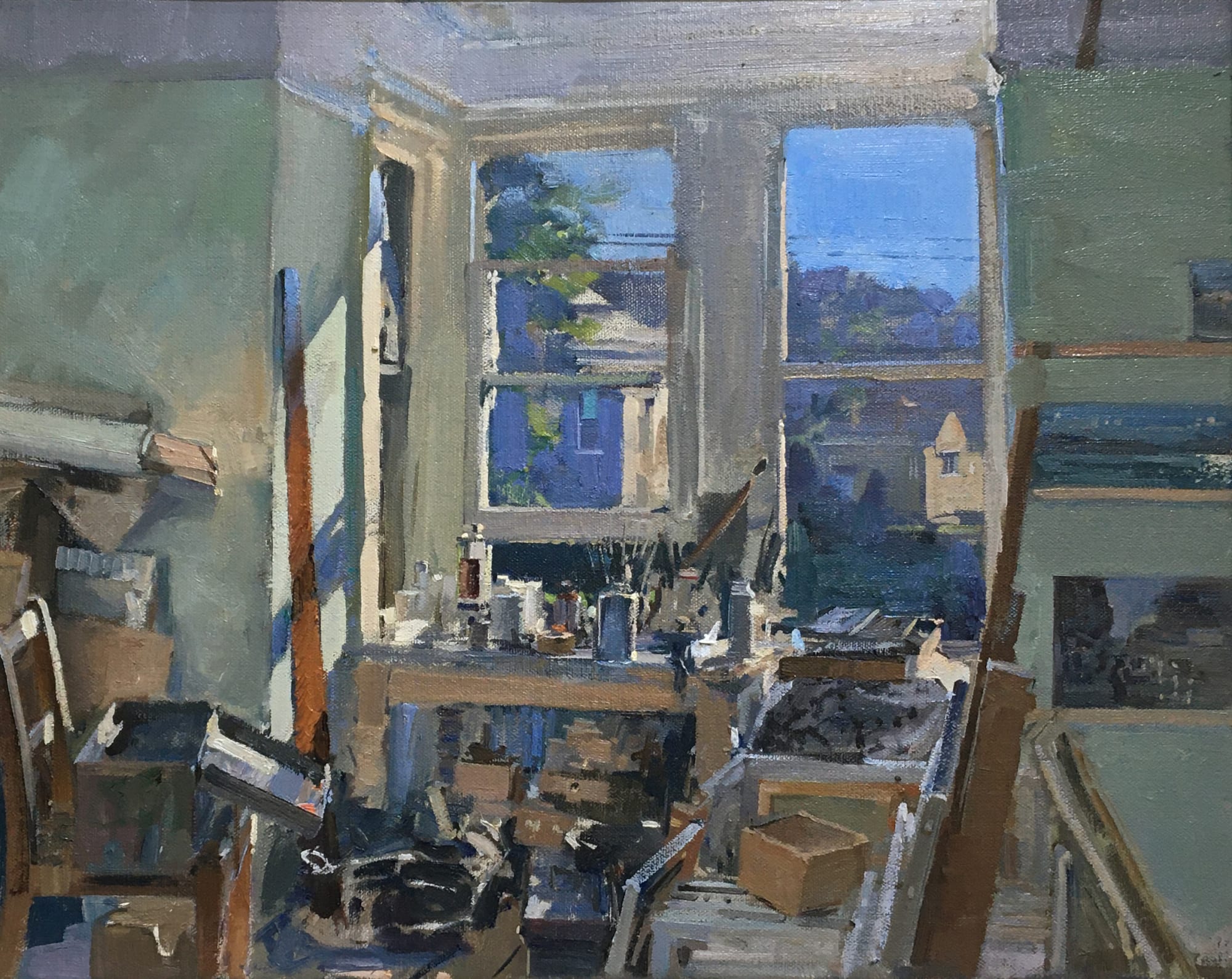 Peter Brown ROI NEAC, The Studio