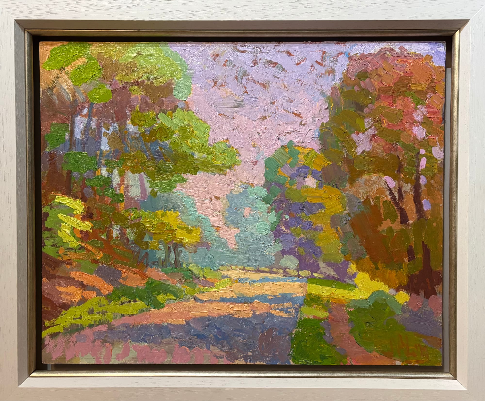 Norman Long MAFA, Sunlight Across the Road