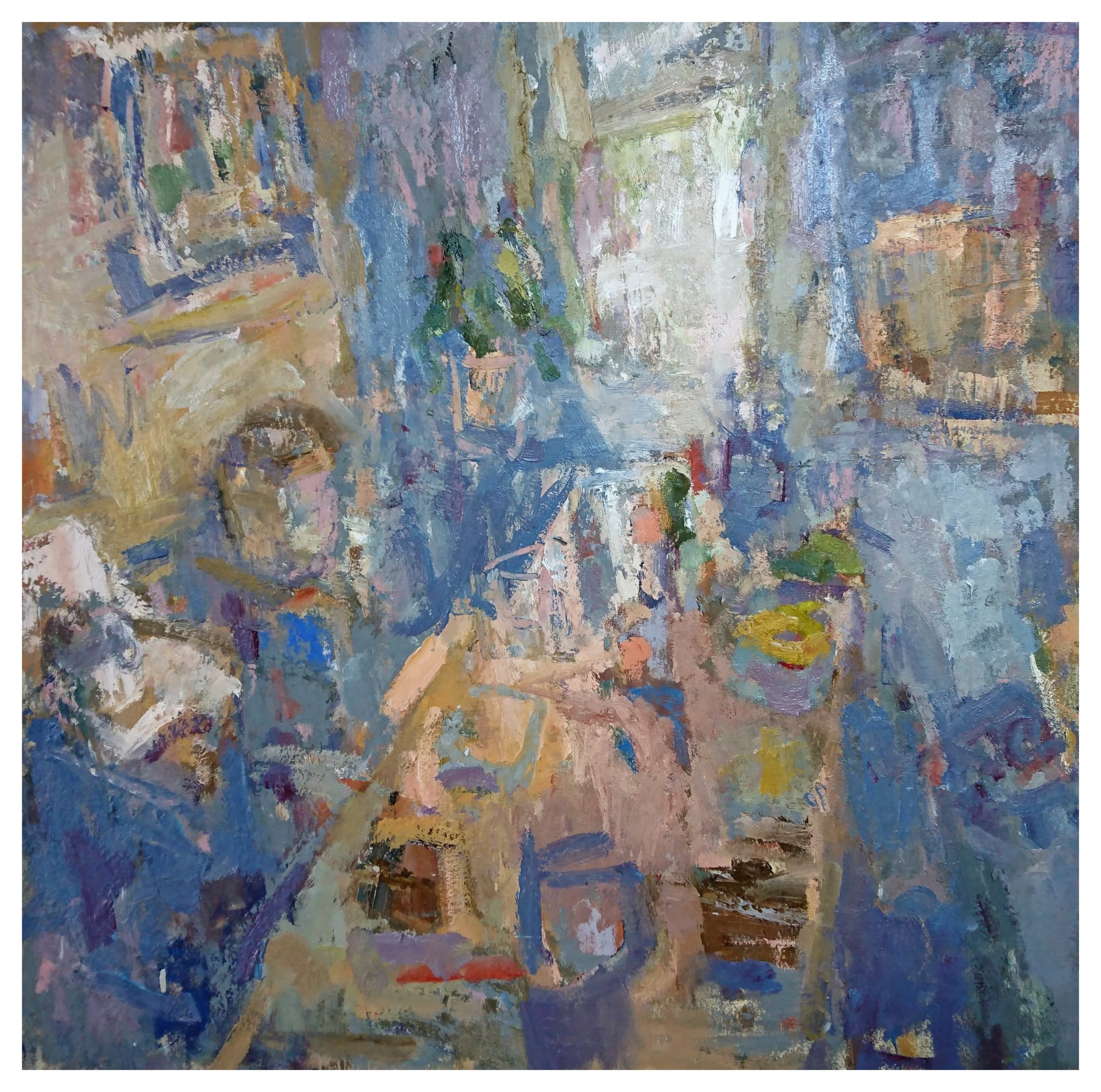 Ian Norris MAFA, Painting Table