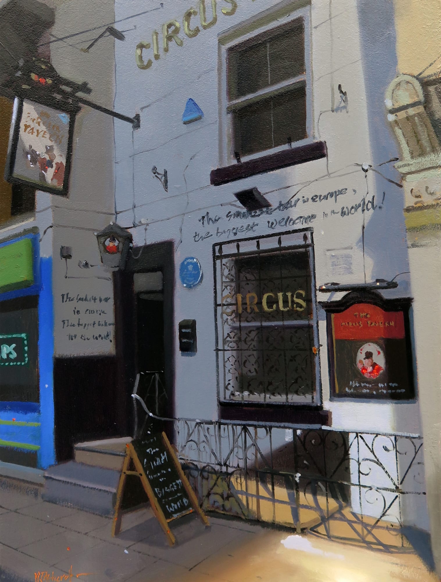 Michael Ashcroft MAFA, Circus Tavern 1790, 2018